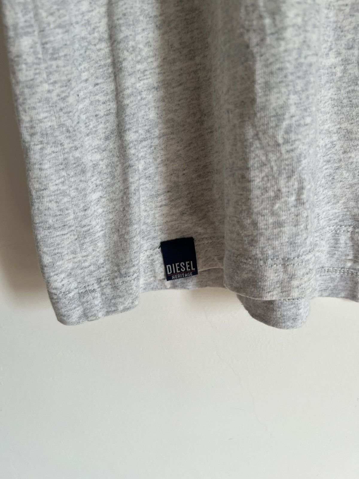 Diesel Diesel polo t-shirt L grey blue Size US L / EU 52-54 / 3 - 4 Thumbnail