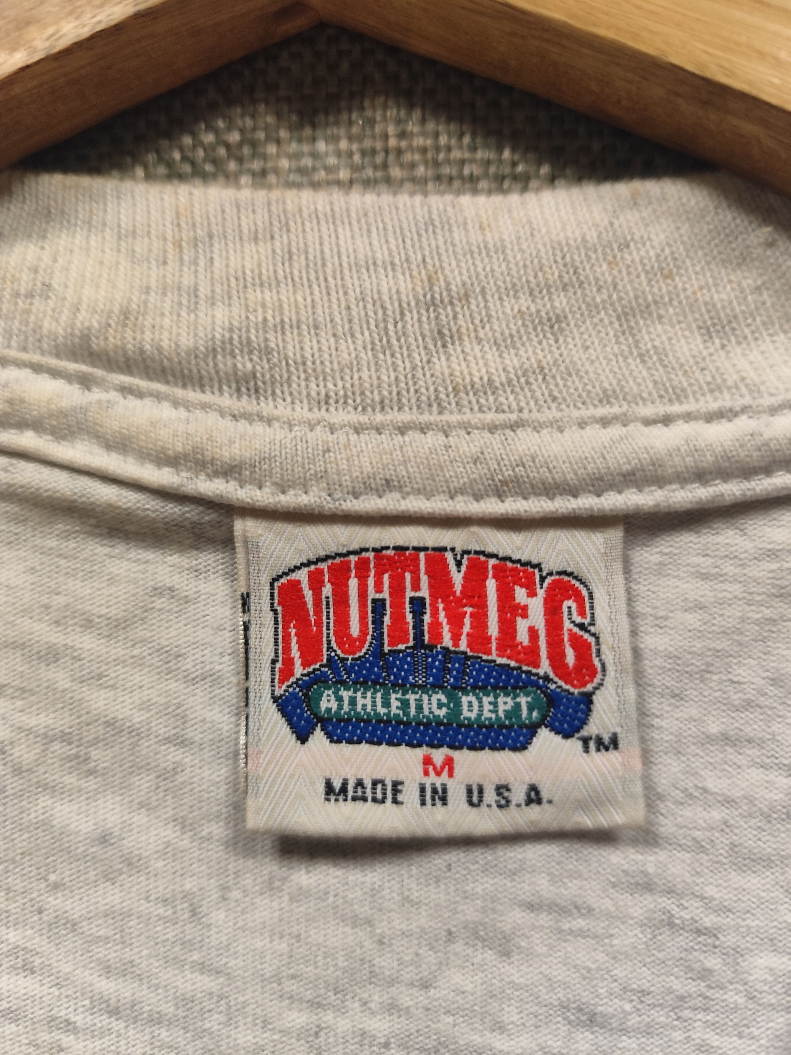 Nutmeg × Vintage vintage 90s t shirt havard logo embroidery Size US M / EU 48-50 / 2 - 6 Thumbnail