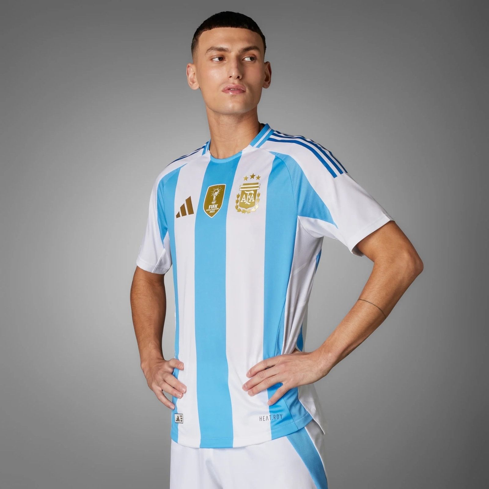 Adidas ADIDAS Men’s XL ARGENTINA 2024 HOME AUTHENTIC JERSEY IP8388 Size US XL / EU 56 / 4 - 1 Thumbnail