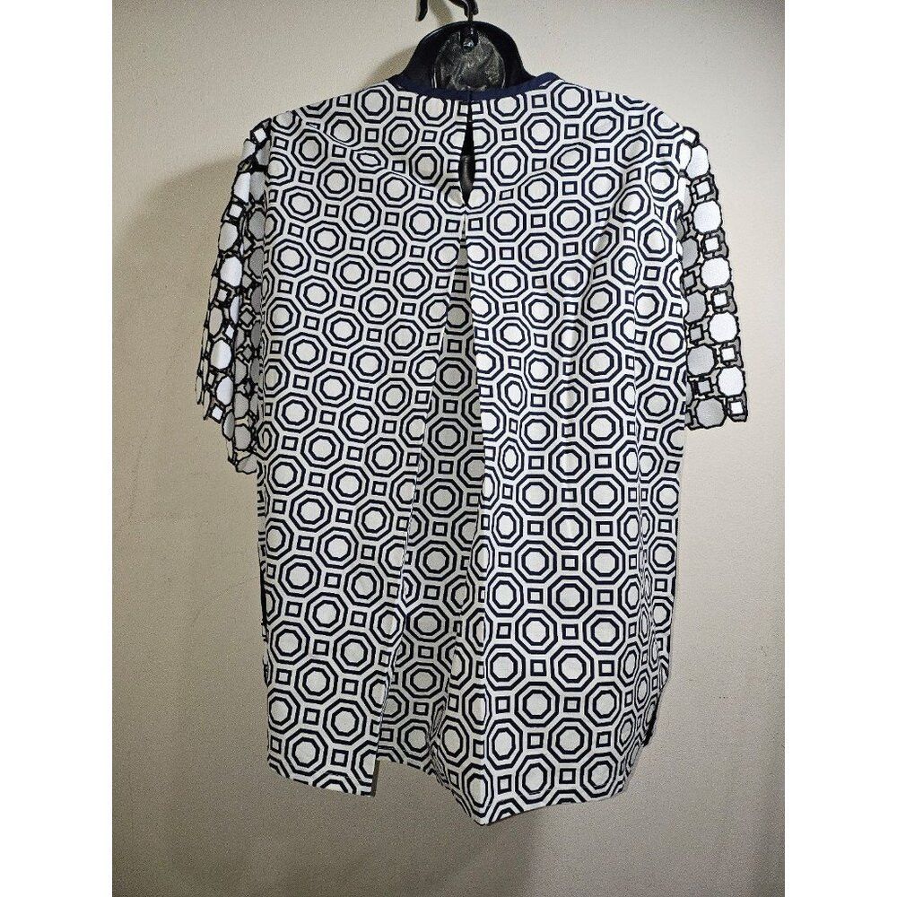 Tory Burch NWT Tory Burch Gloria Geometric Top 6 Medium Size M / US 6-8 / IT 42-44 - 4 Thumbnail