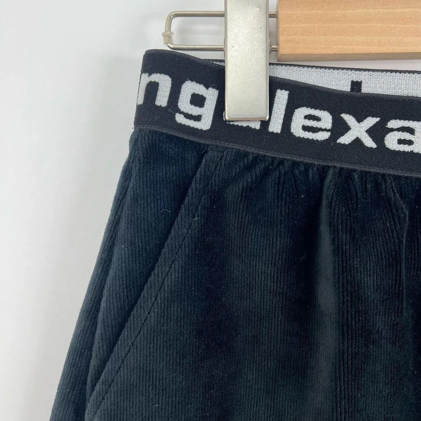Alexander Wang Alexander Wang Black Velvet Shorts. Size 33" - 5 Thumbnail