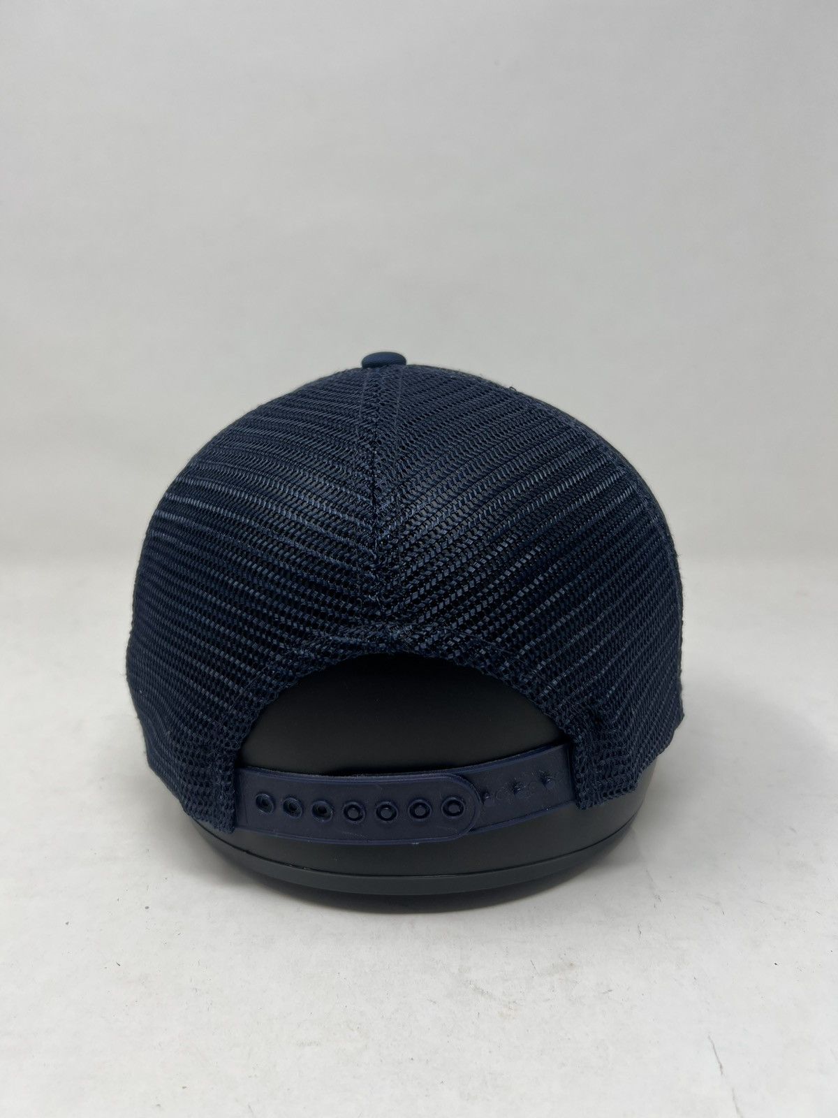 Vintage Vintage New Era CH Indigo Trucker Hat Size ONE SIZE - 4 Thumbnail