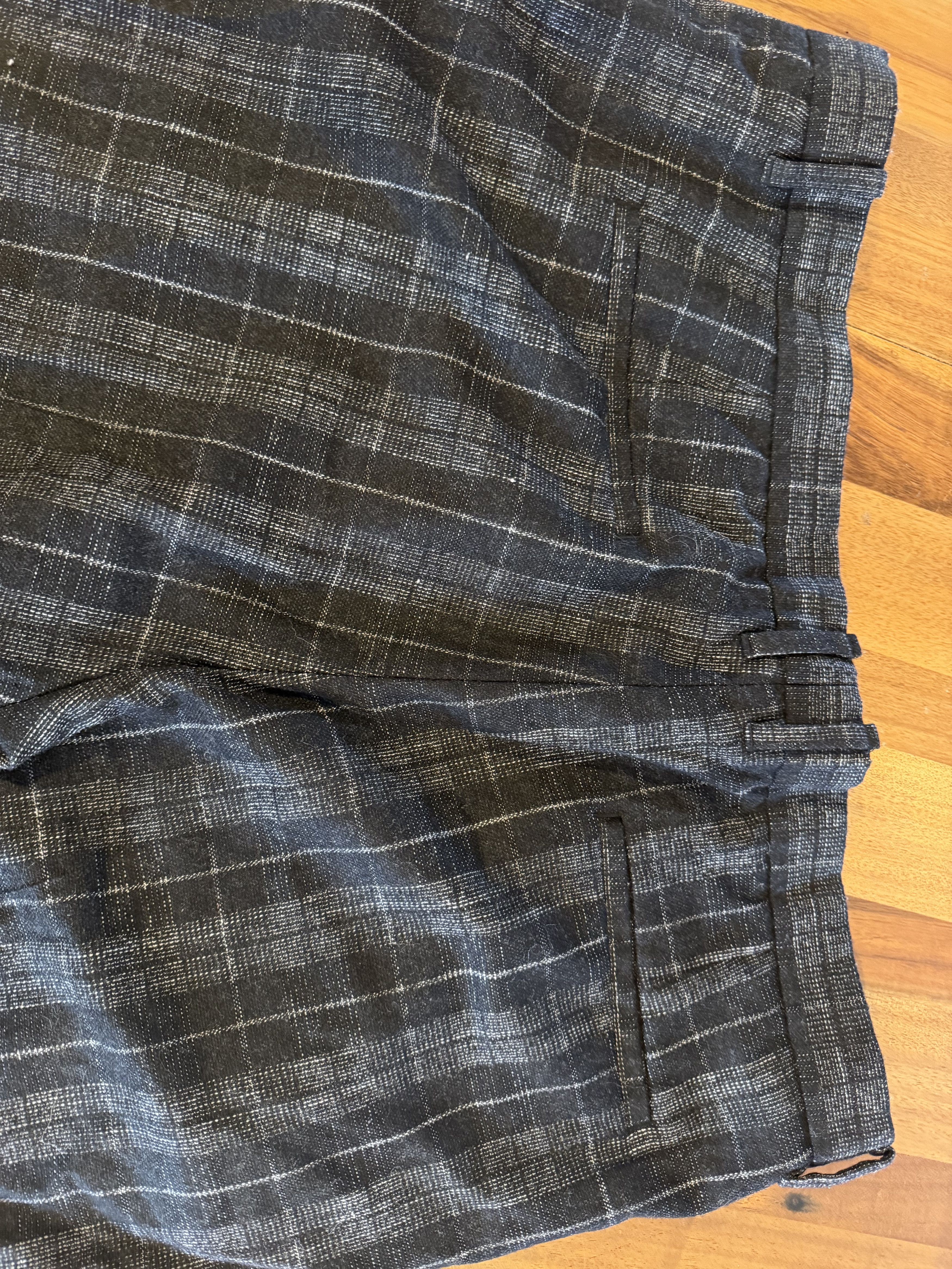 Allsaints AllSaints Harvey Trouser — Charcoal Windowpane Size US 36 / EU 52 - 4 Thumbnail