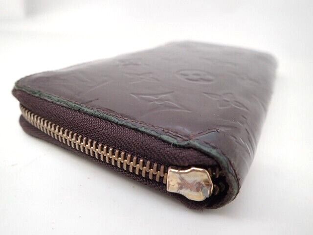 Louis Vuitton Louis Vuitton Zippy Wallet Amarante Vernis Leather M93522 Size ONE SIZE - 4 Thumbnail