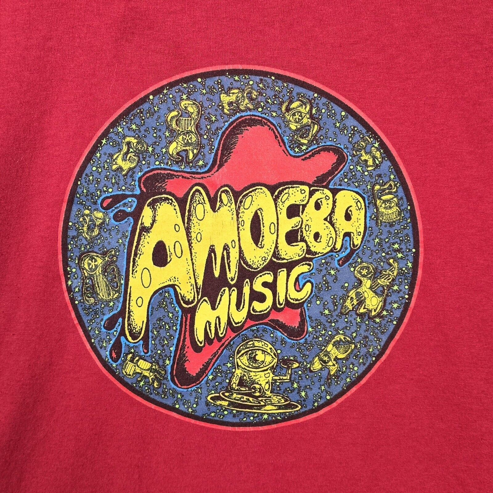 Hanes Vintage Amoeba Music T-Shirt Hollywood California Size Large Size US L / EU 52-54 / 3 - 4 Thumbnail