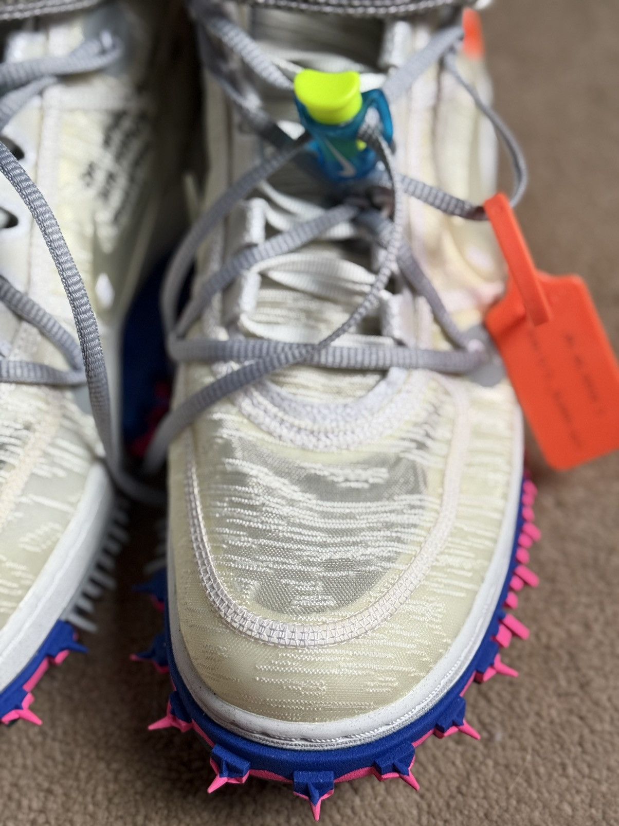Nike × Off-White Nike x Off-White Air Force 1 high trainers UK9 EU 43 Size US 10 / EU 43 - 3 Thumbnail
