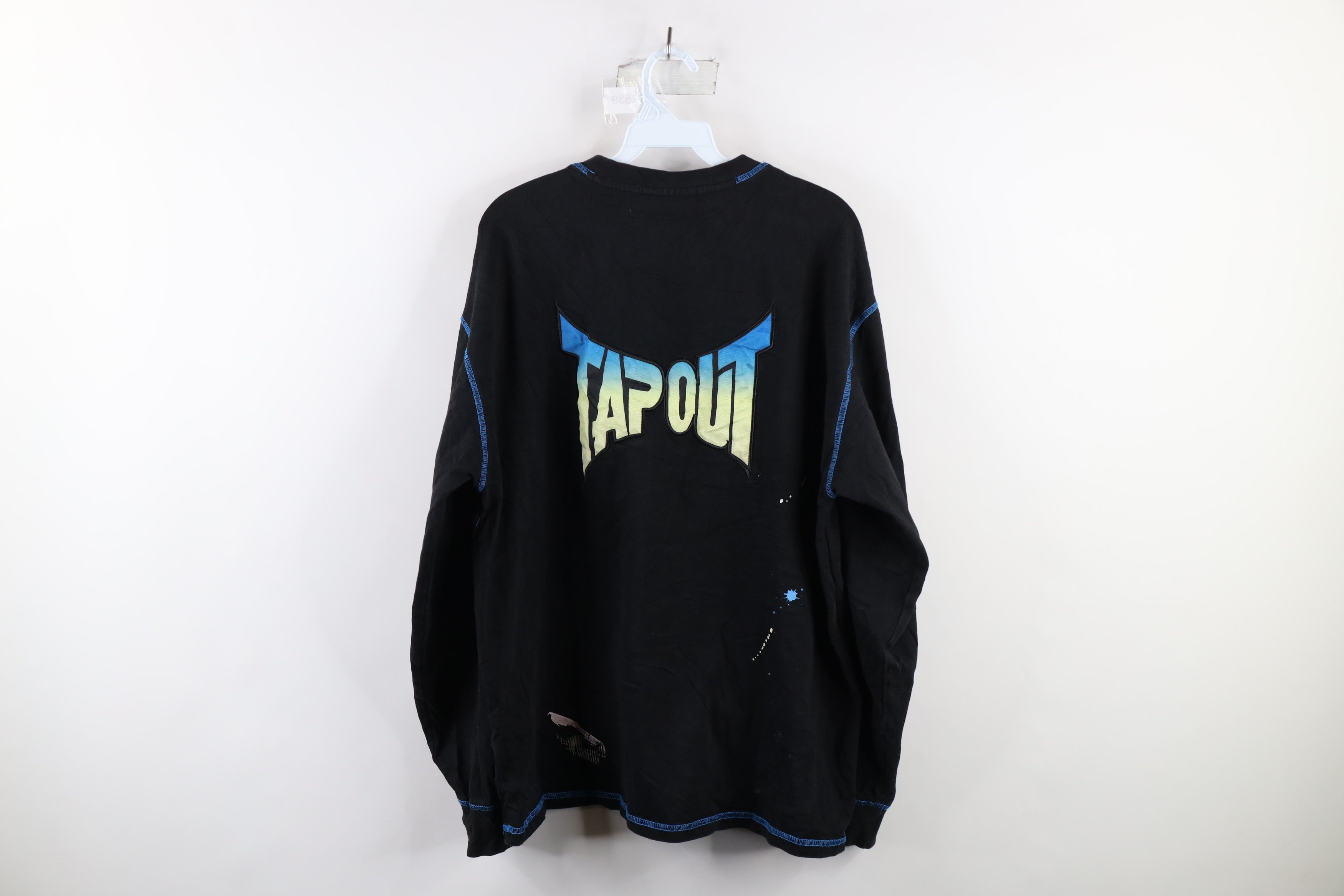 Tapout × Vintage Tapout Tribal Abstract MMA UFC Fighting Long Sleeve T-Shirt Size US L / EU 52-54 / 3 - 11 Thumbnail