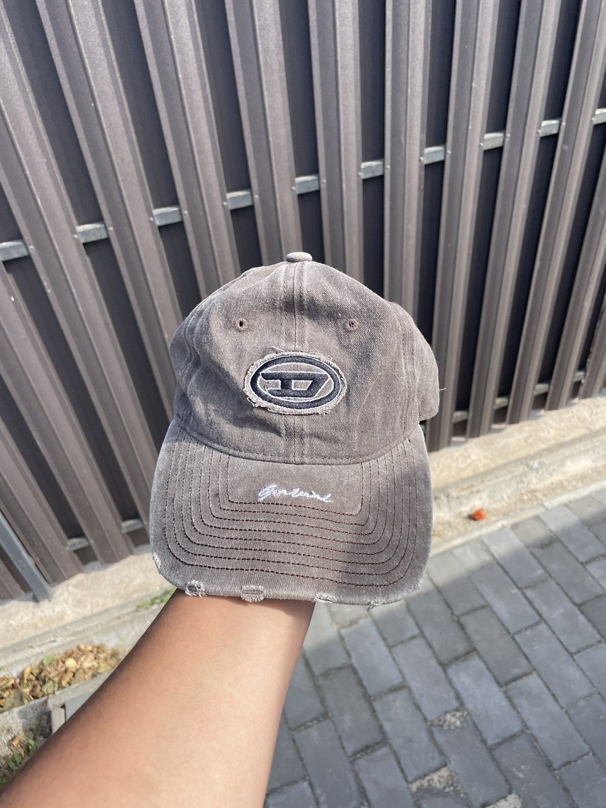 14th Addiction × If Six Was Nine Diesel 90s cap desert hat japan cyber spice chrome rock emo Size ONE SIZE - 1 Thumbnail