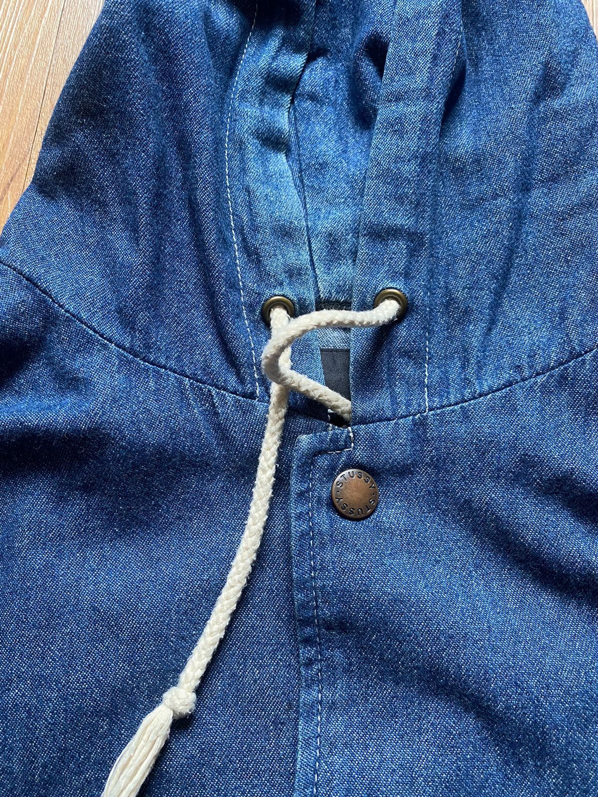Stussy × Vintage Vintage Stussy Denim Outwear Size US XL / EU 56 / 4 - 4 Thumbnail