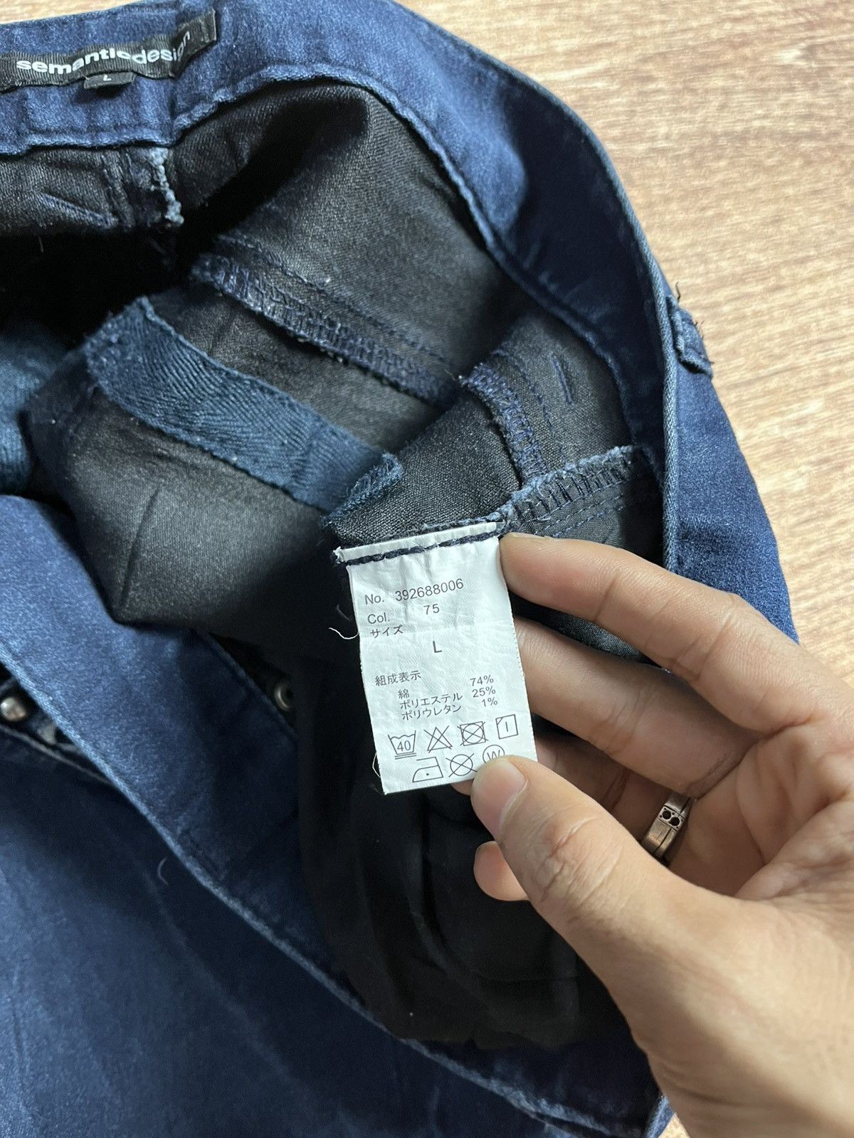 semanticdesign Semantic design denim pants Size US 32 / EU 48 - 14 Thumbnail