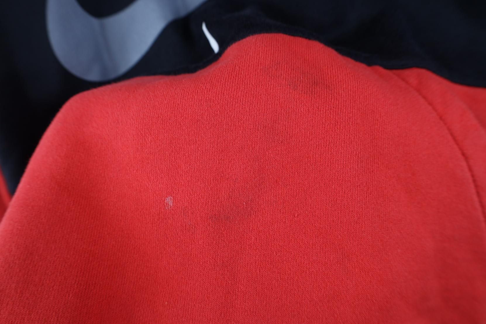 Nike Vintage Y2K Nike Air Block Big Swoosh Hoodie Sweatshirt Red Size US M / EU 48-50 / 2 - 5 Thumbnail