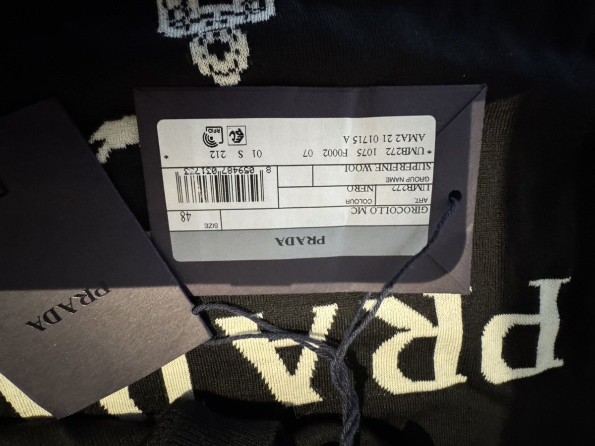 Prada Prada Men’s Short Sleeve Intarsia Sweater Size US M / EU 48-50 / 2 - 2 Thumbnail