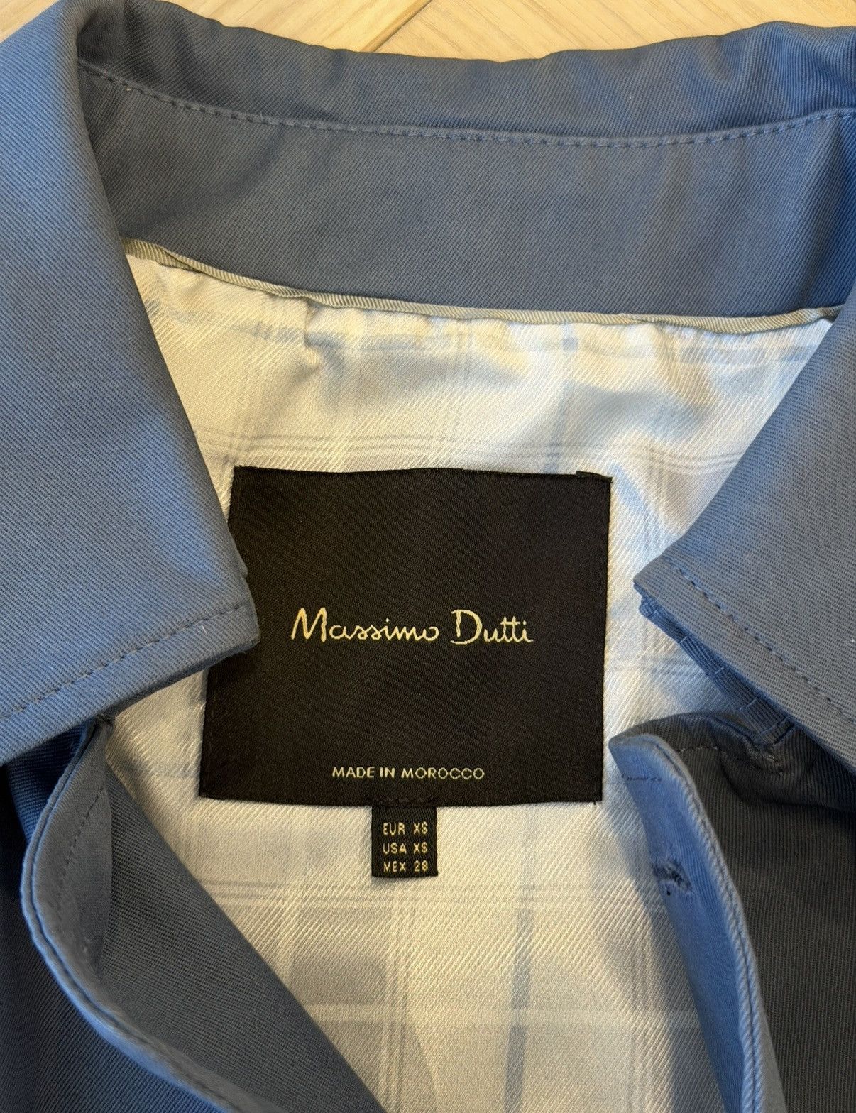 Massimo Dutti MASSIMO DUTTI TRENCH COAT WITH BELT Size XS / US 0-2 / IT 36-38 - 4 Thumbnail