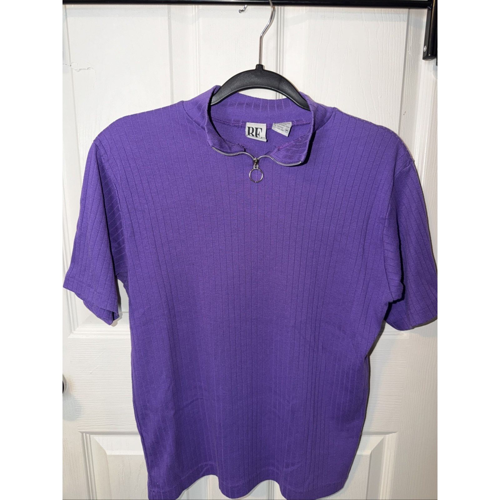 & Other Stories Women's BE Purple Pullover Sweater Short Sleeve Size Medium Size M / US 6-8 / IT 42-44 - 1 Thumbnail