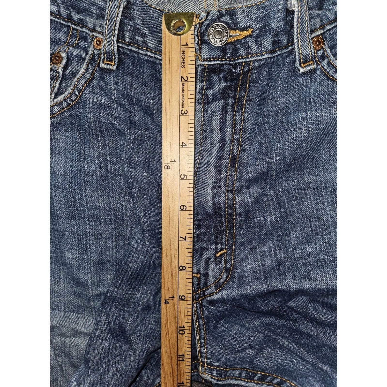 Levi's VINTAGE Levi's 559 Jeans Mens 34x30 Blue Relaxed Straight Y2K Denim Distressed Size US 34 / EU 50 - 5 Thumbnail