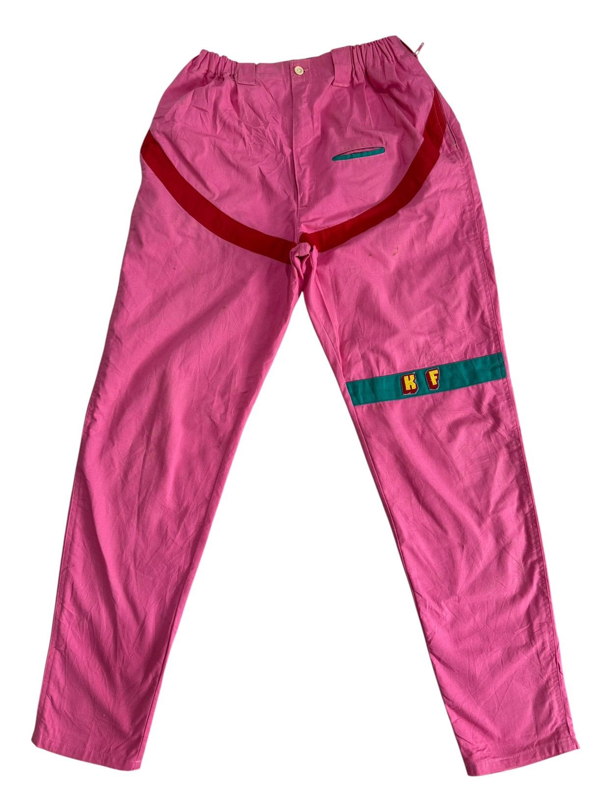 Le Grande Bleu (L.G.B.) Japanese Brand K Factory Retro Hippies Style Design Size US 32 / EU 48 - 1 Thumbnail