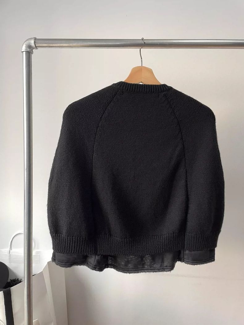 Comme des Garcons Comme Des Garcons Black Knitwear Cape Size XS / US 0-2 / IT 36-38 - 2 Thumbnail