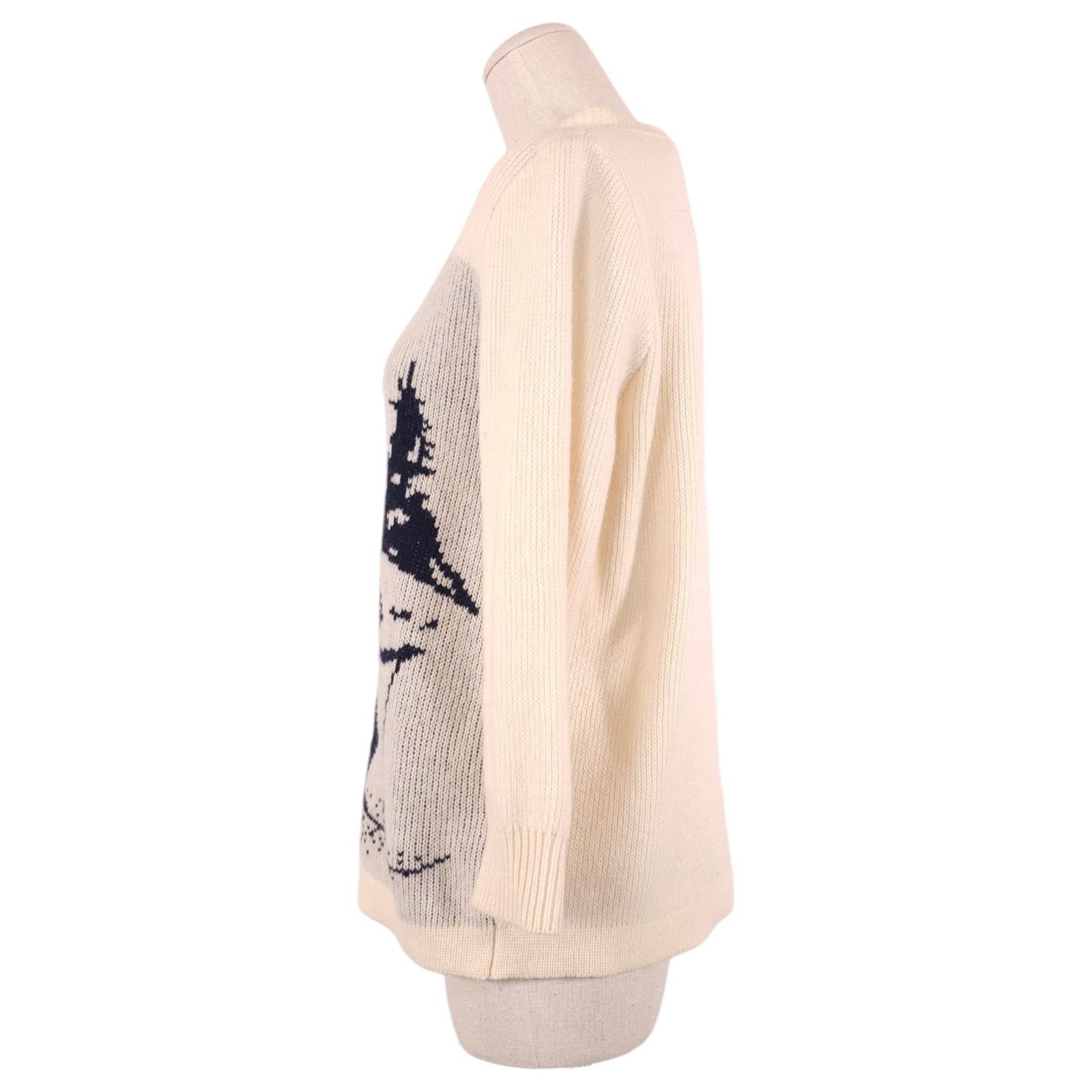 J.Crew J. Crew Ski Motif Wool Sweater Sz Medium Size M / US 6-8 / IT 42-44 - 2 Thumbnail