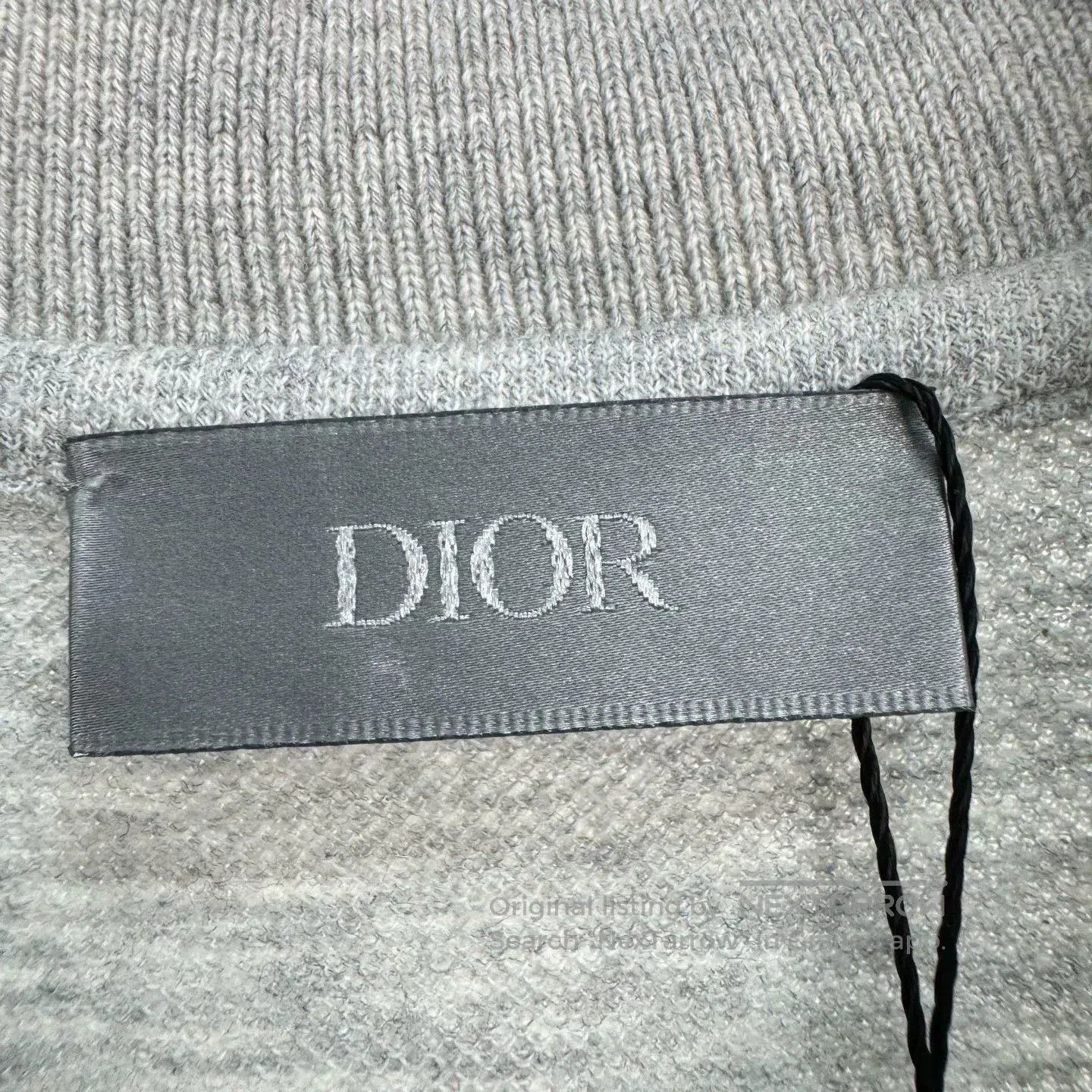 Dior Dior New Gray Embroidered CD Polo. Size US XXL / EU 58 / 5 - 5 Thumbnail