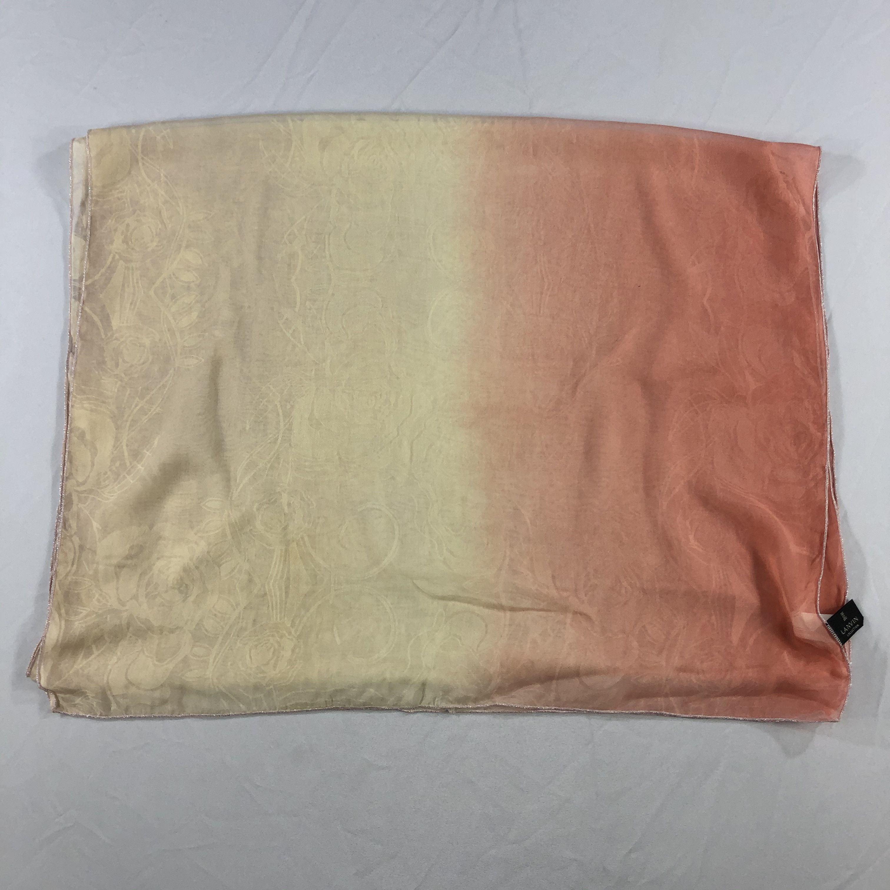 Lanvin Vintage Lanvin Silk Scarf Size ONE SIZE - 3 Thumbnail