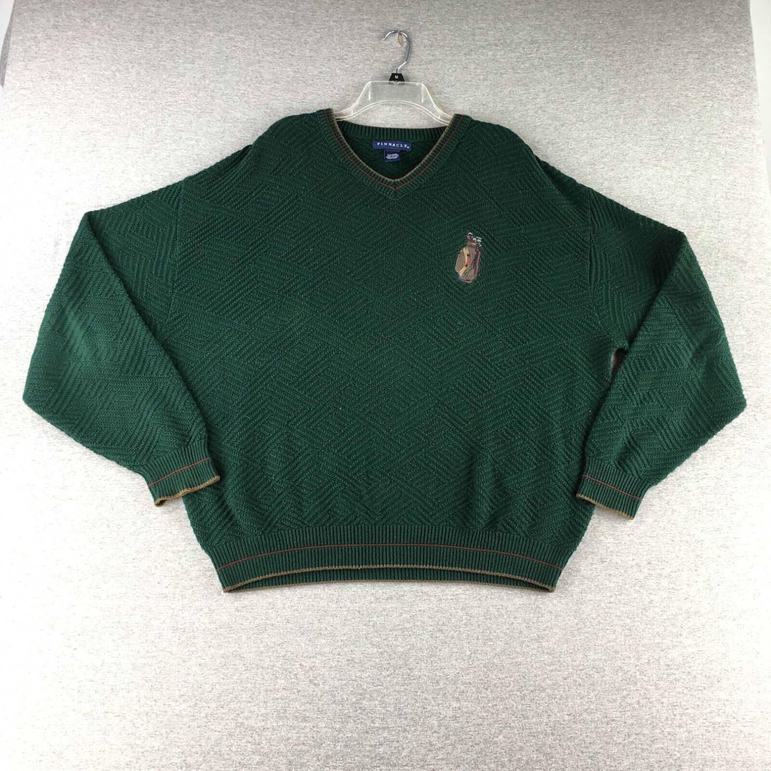 Vintage Pinnacle knit shops golf grandpa sweater