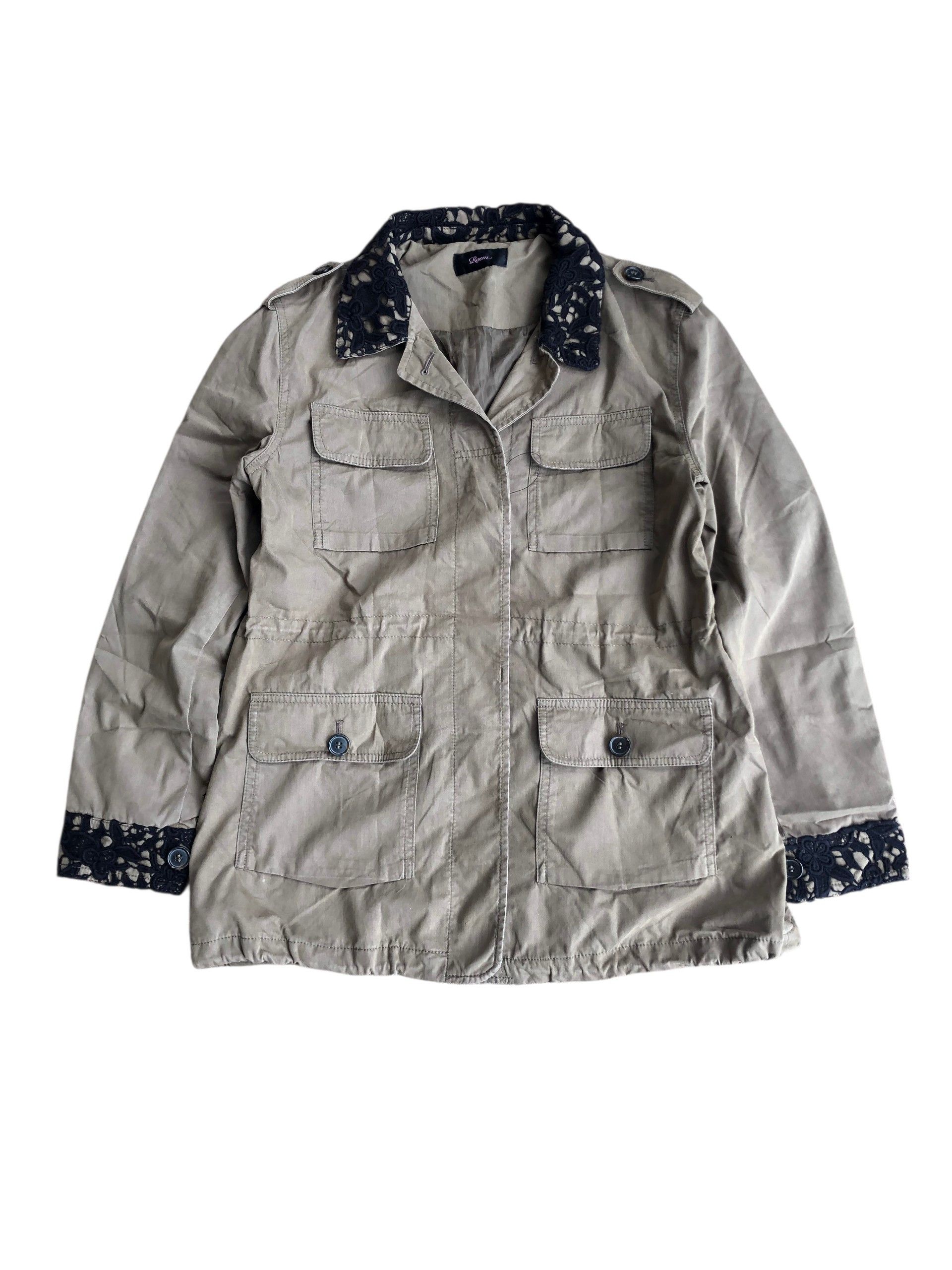 If Six Was Nine 2000s Roem Military Jacket Vkei style Y2k Size US M / EU 48-50 / 2 - 1 Thumbnail