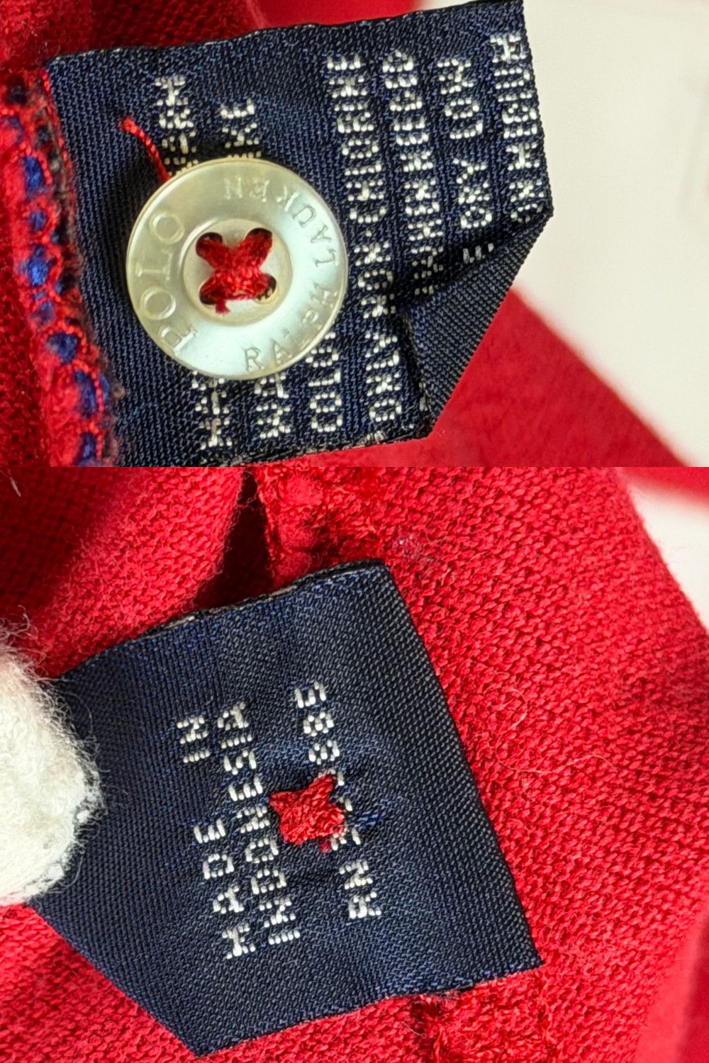 Polo Ralph Lauren Polo RL Big Pony Rugby Shirt LXVII Red Custom Fit Size L Size US M / EU 48-50 / 2 - 10 Thumbnail