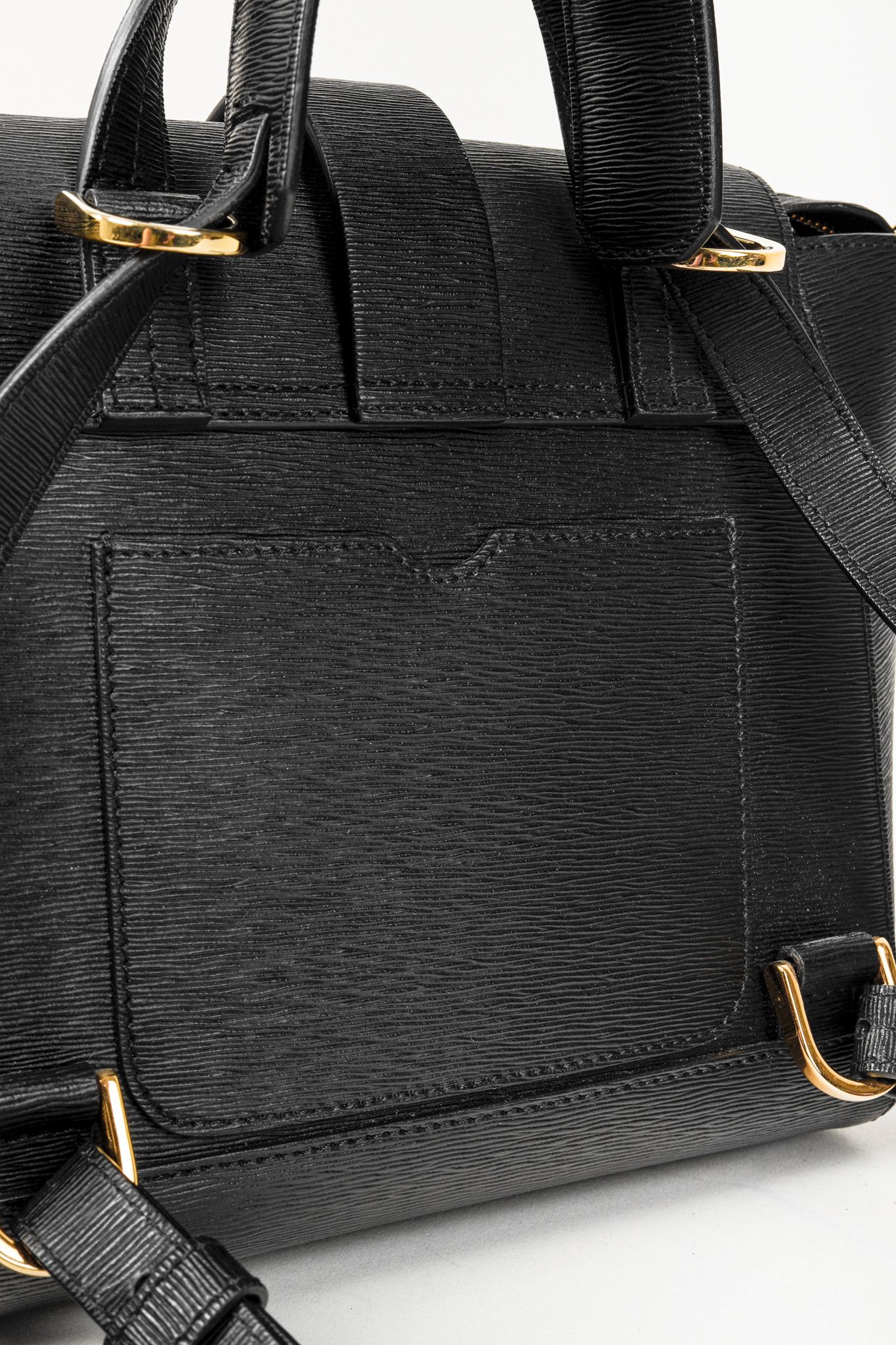 Other Senreve Mini Maestra Mimosa Black Leather Bag Size ONE SIZE - 12 Thumbnail