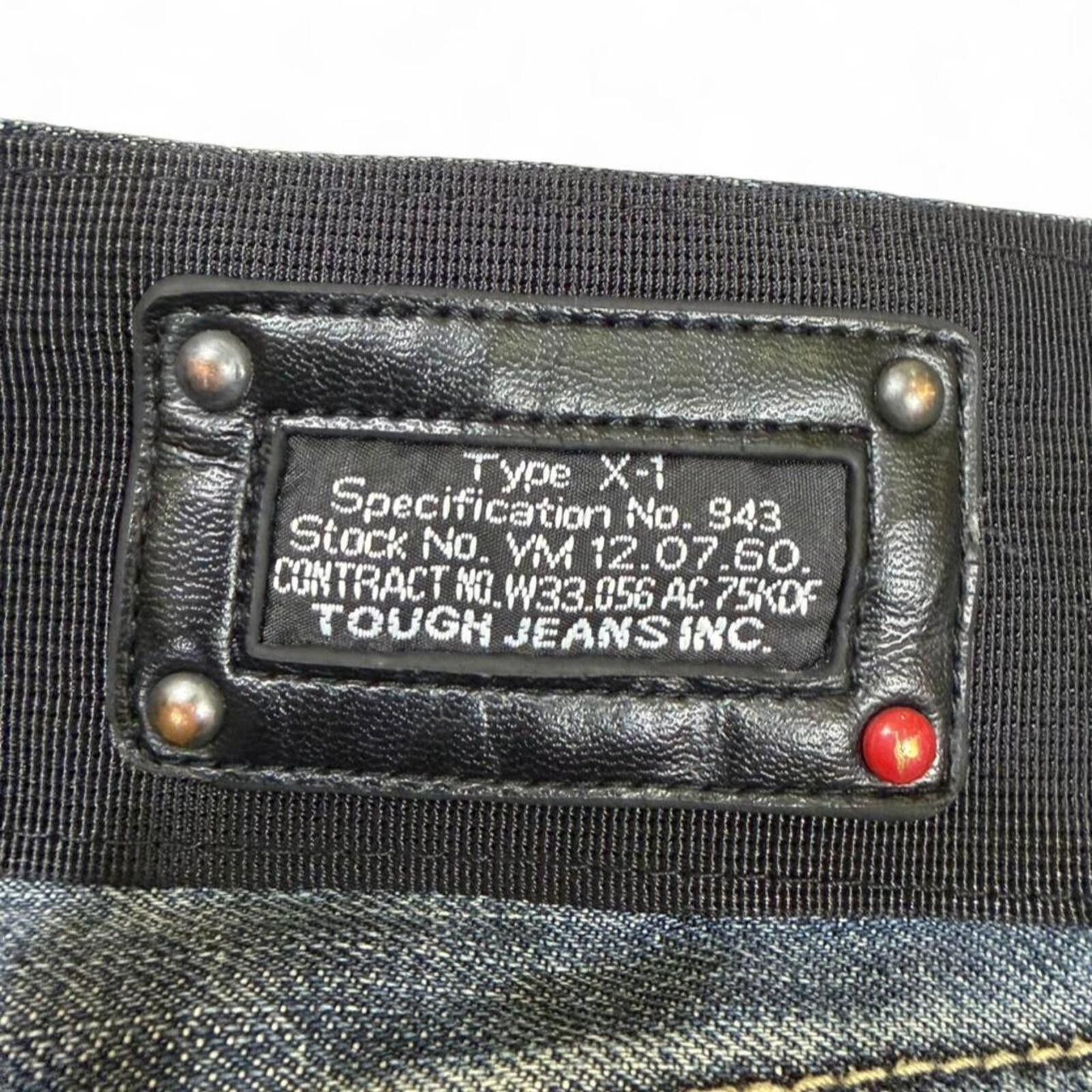 True Religion Y2K Tough jeansmith➕ unique design denim jeans Size US 32 / EU 48 - 7 Thumbnail