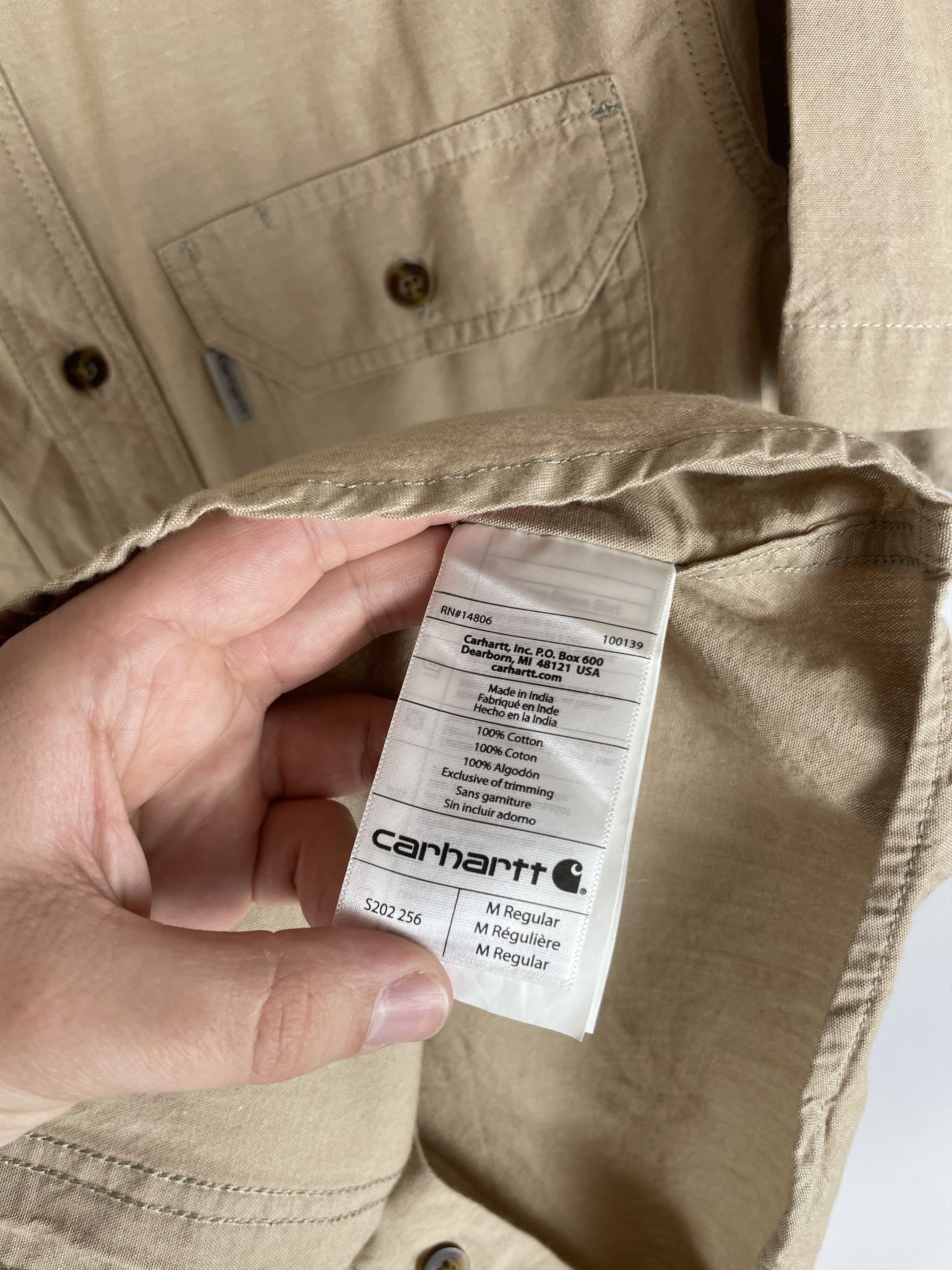 Carhartt Carhartt Mens Shirt Size US M / EU 48-50 / 2 - 6 Thumbnail