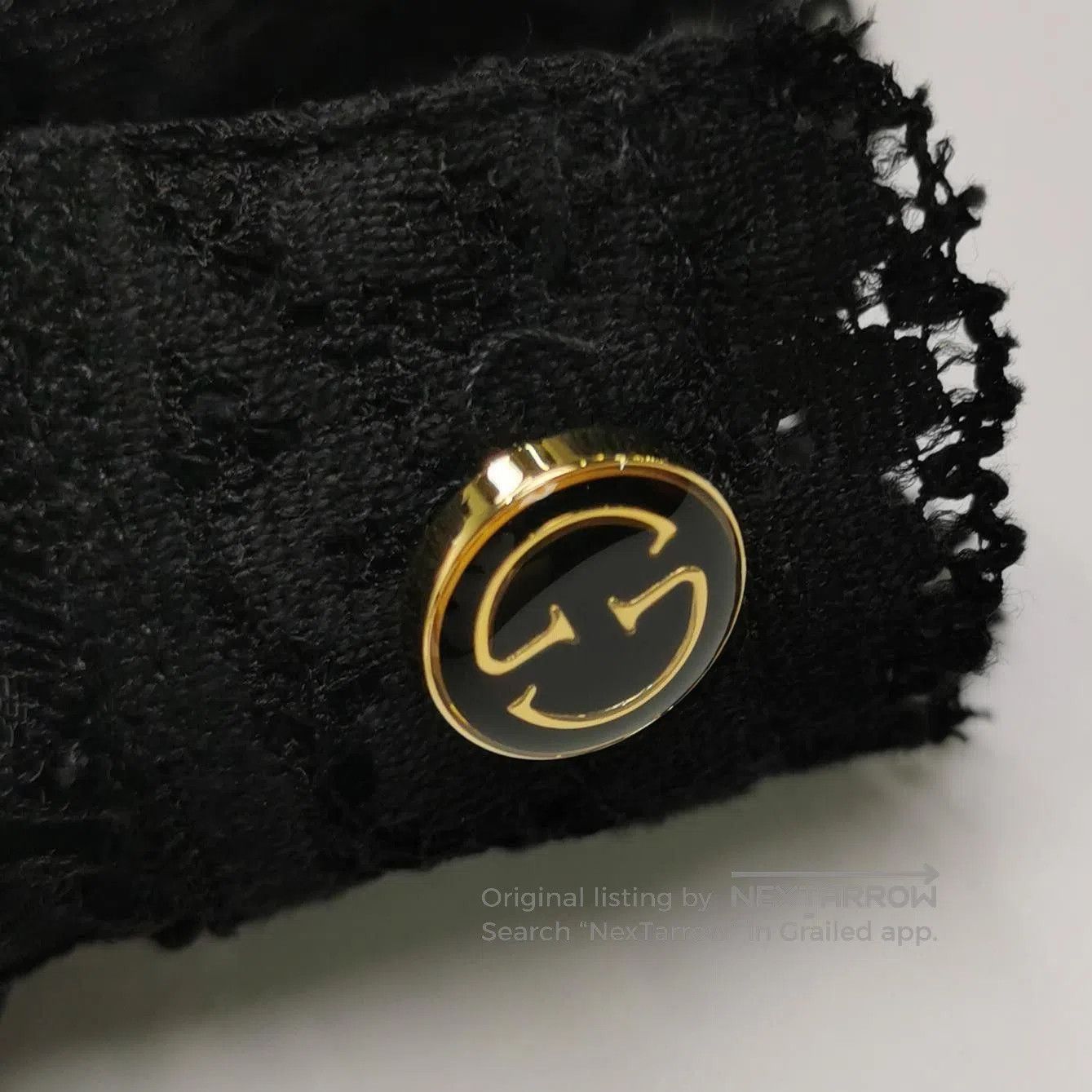 Gucci Gucci Black Lace Button. Size S / US 4 / IT 40 - 1 Thumbnail