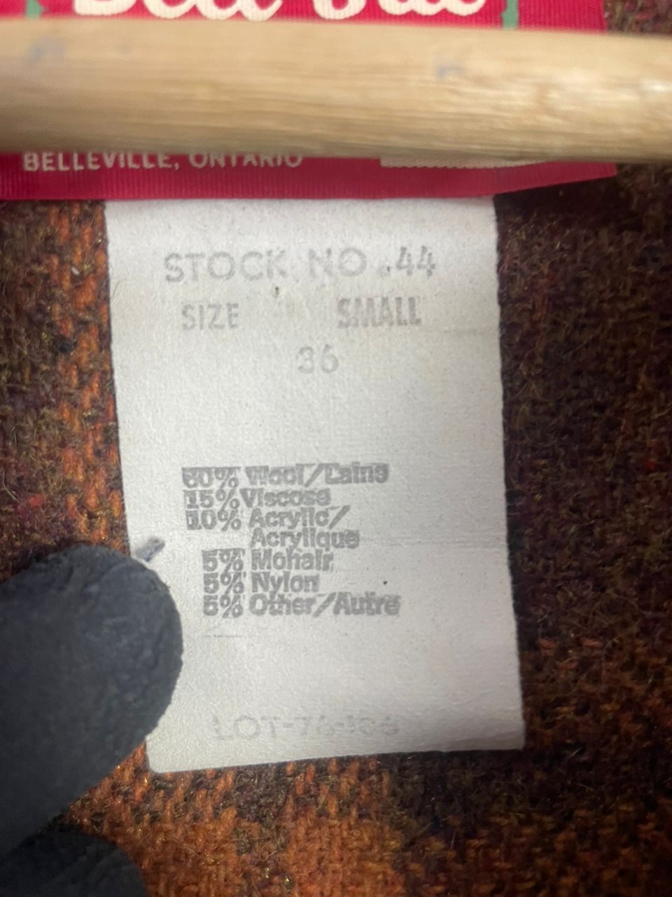 Jac + Jack Vintage 70’s Canadian Lumber Jac Bell Size US S / EU 44-46 / 1 - 7 Thumbnail