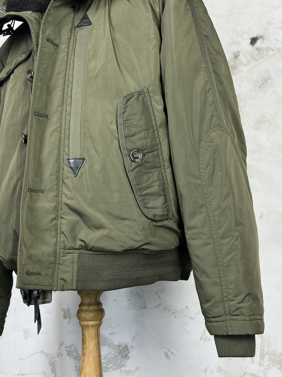 Superdry Vintage Superdry Hooded Bomber Down Jacket Size XXL - XXXL Size US XXL / EU 58 / 5 - 10 Thumbnail