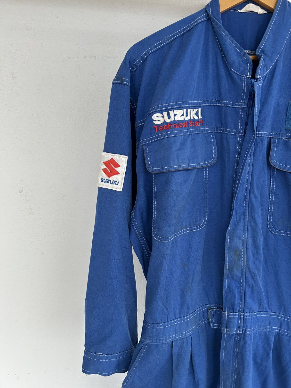 Suzuki Technical Staff Vintage Coverall Blue