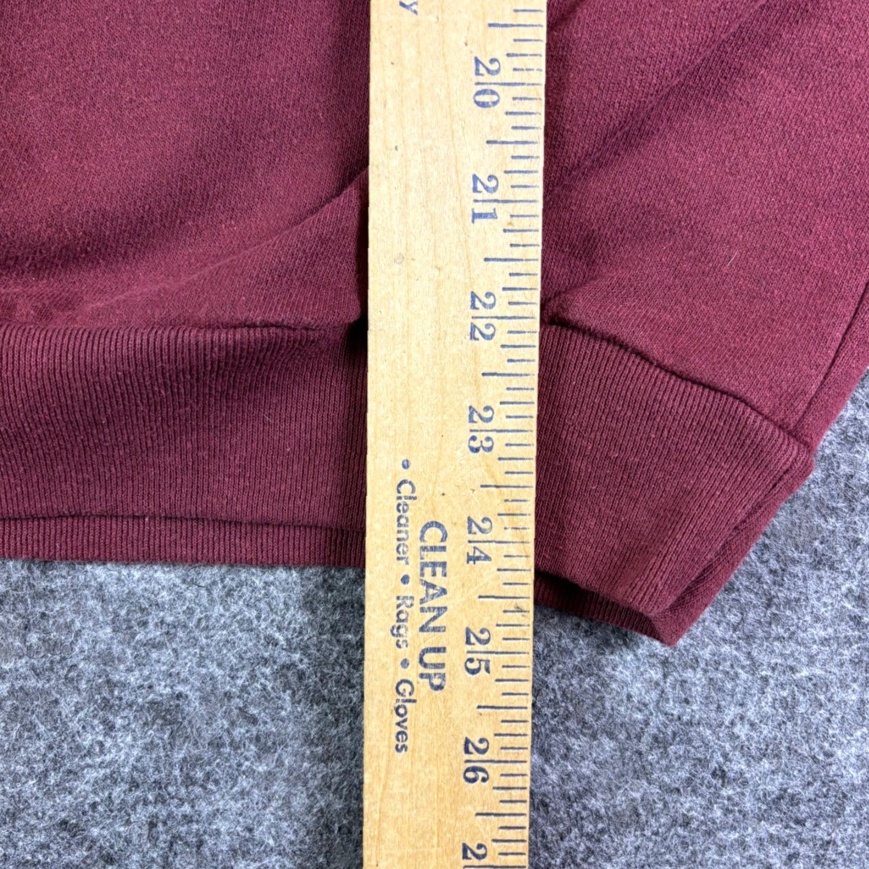 DANCER VINTAGE Gamewarmer by Majestic Sweatshirt Mens L Burgundy Red Graphic Print Crew Neck College Embroidered Knit Cotton Pull Over Fall Winter Size US L / EU 52-54 / 3 - 5 Thumbnail