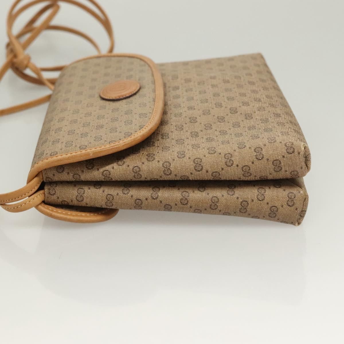 Gucci GUCCI Micro GG Supreme Shoulder Bag Pvc Beige Gold 49 001 Size ONE SIZE - 5 Thumbnail