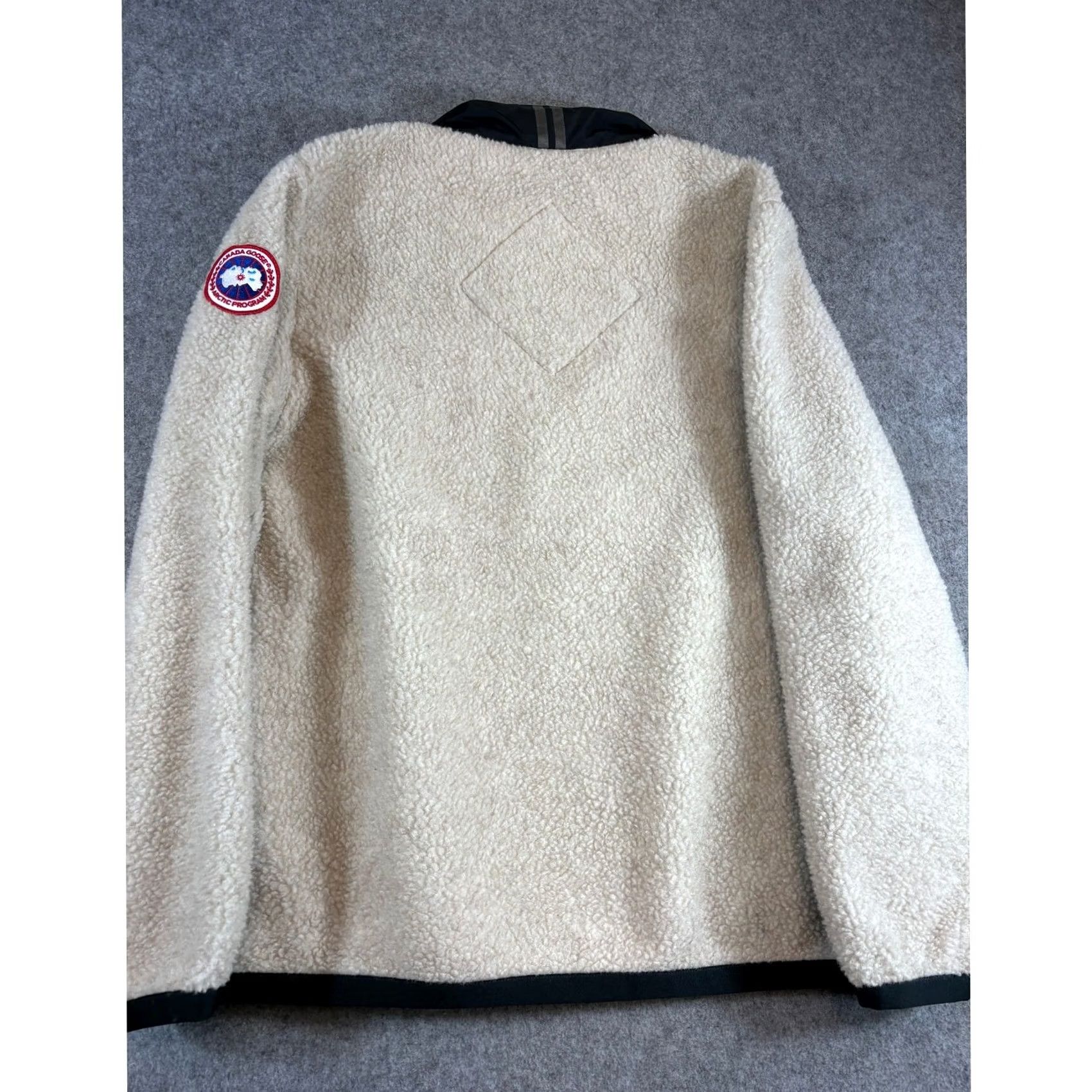 Canada Goose Canada Goose Sweater Pullover Men Small Light Tan Fleece 1/4 Zip Mock Neck Colorblock Size US S / EU 44-46 / 1 - 5 Thumbnail