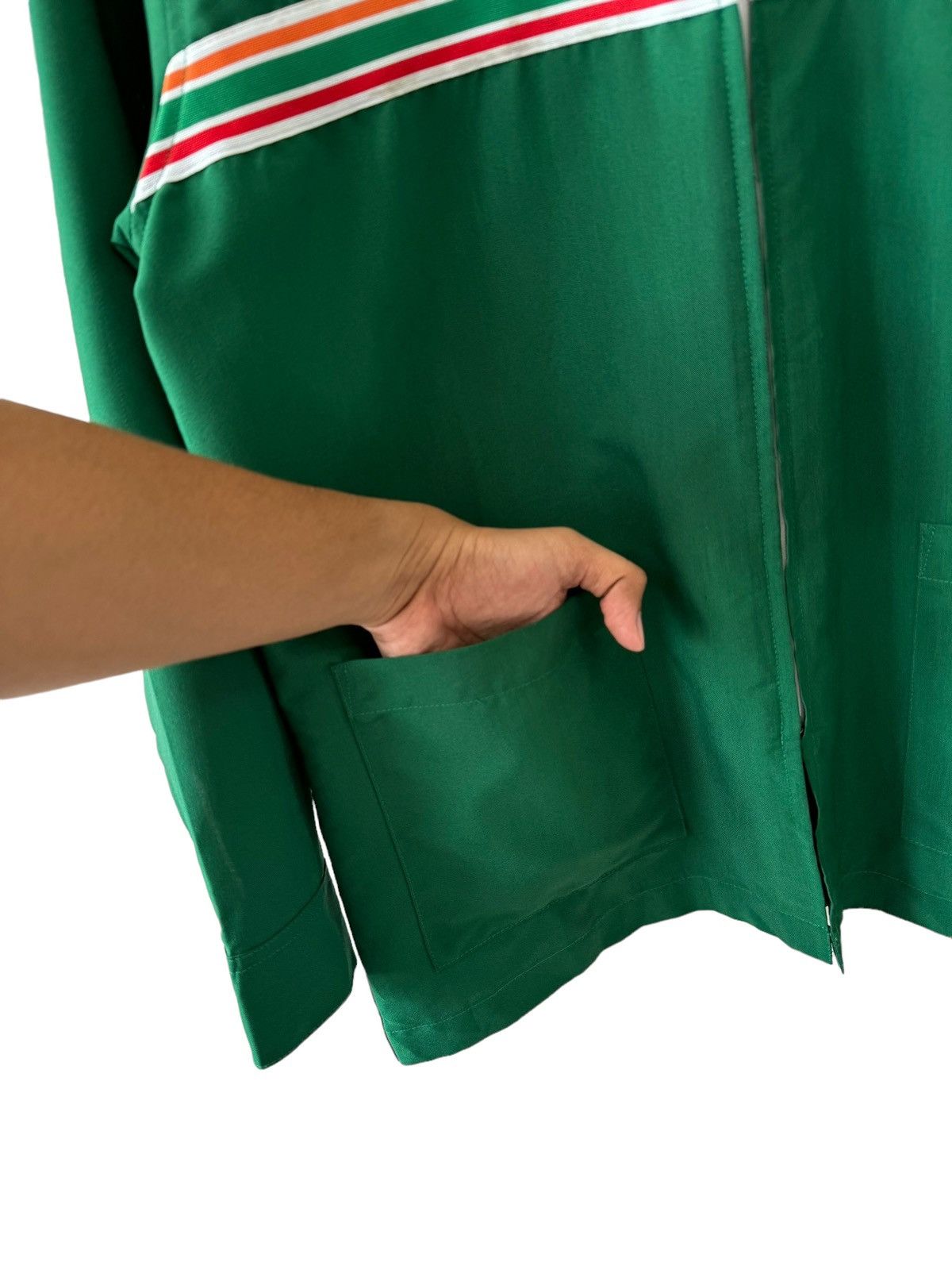 Japanese Brand Vintage 7-ELEVEN Uniform Shirt/Jacket Zip Up Size US M / EU 48-50 / 2 - 8 Thumbnail