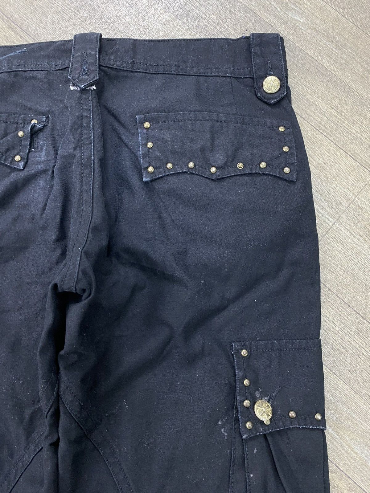 Hysteric Glamour 2000s Skulls Riot Ifsixwasnine Lgb Punk Bondage Cargo Pants Size US 30 / EU 46 - 12 Thumbnail
