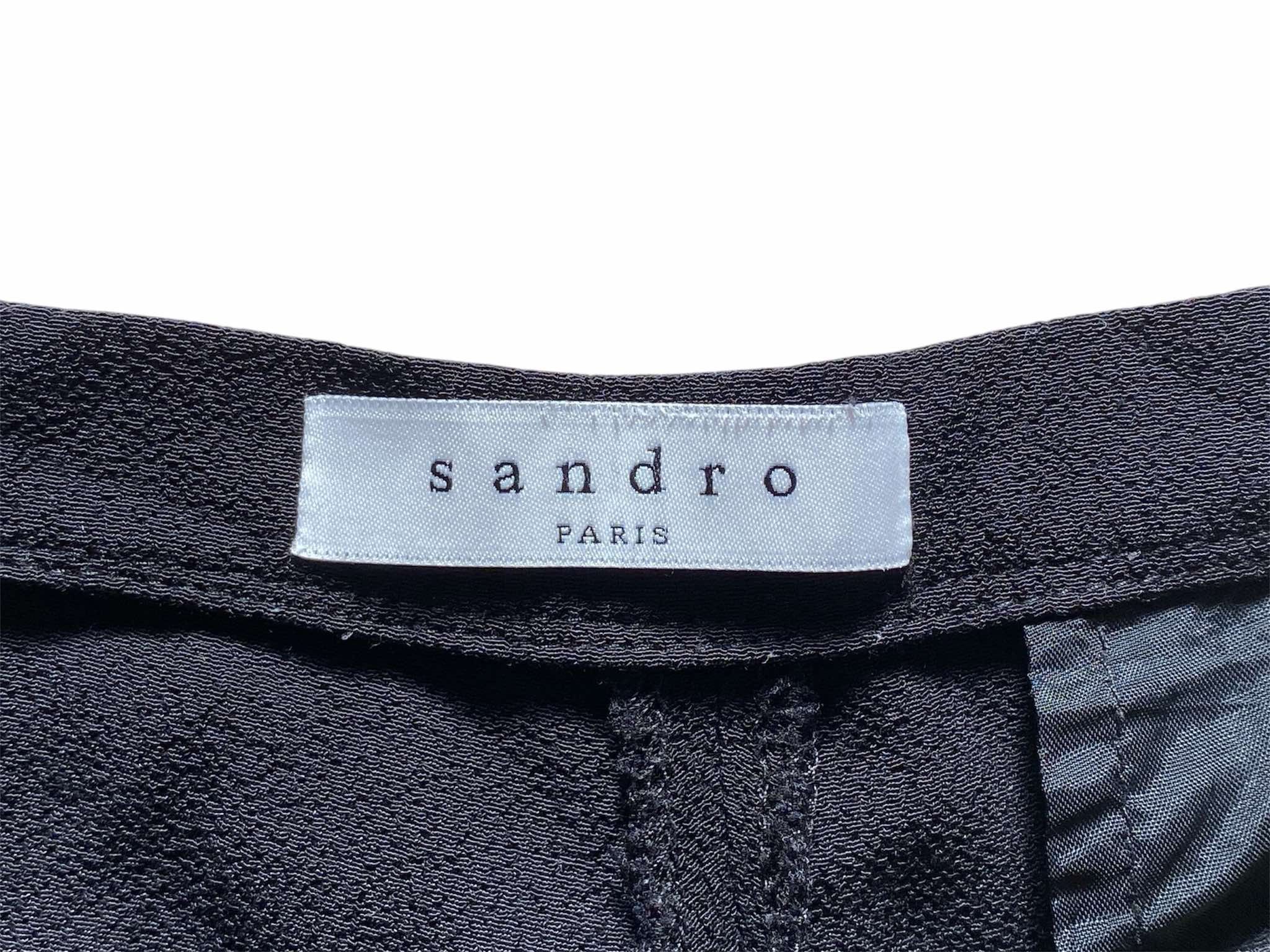 Sandro Sandro Paris Polina Trousers Pants Women Grunge Preppy Comfy Size 36" / US 14 / IT 50 - 5 Thumbnail