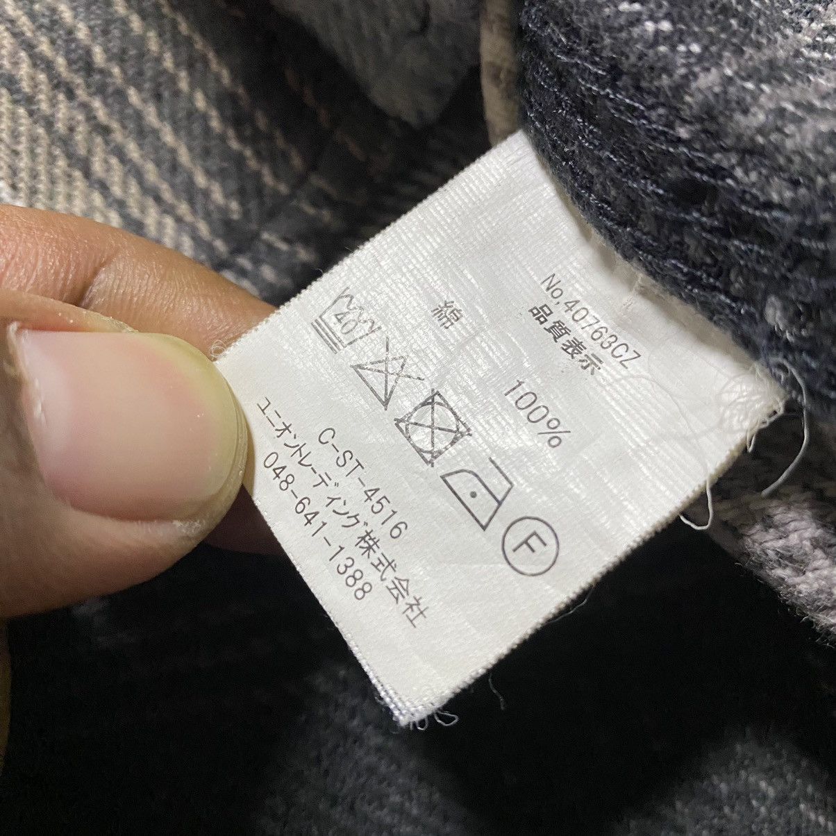 Sugar Cane Houston Union Made Distresed Chambray Flannel Size US M / EU 48-50 / 2 - 6 Thumbnail