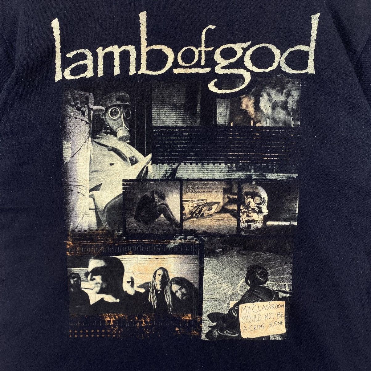 Band Tees Vintage LAMB OF GOD American Groove Metal Band Tee Shirt Size US M / EU 48-50 / 2 - 2 Thumbnail