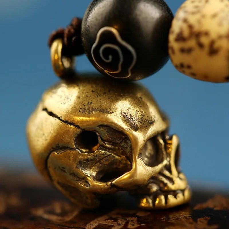 Other Beast Punk Skull Head Pendant Keyring Charms Gifts Size ONE SIZE - 4 Thumbnail