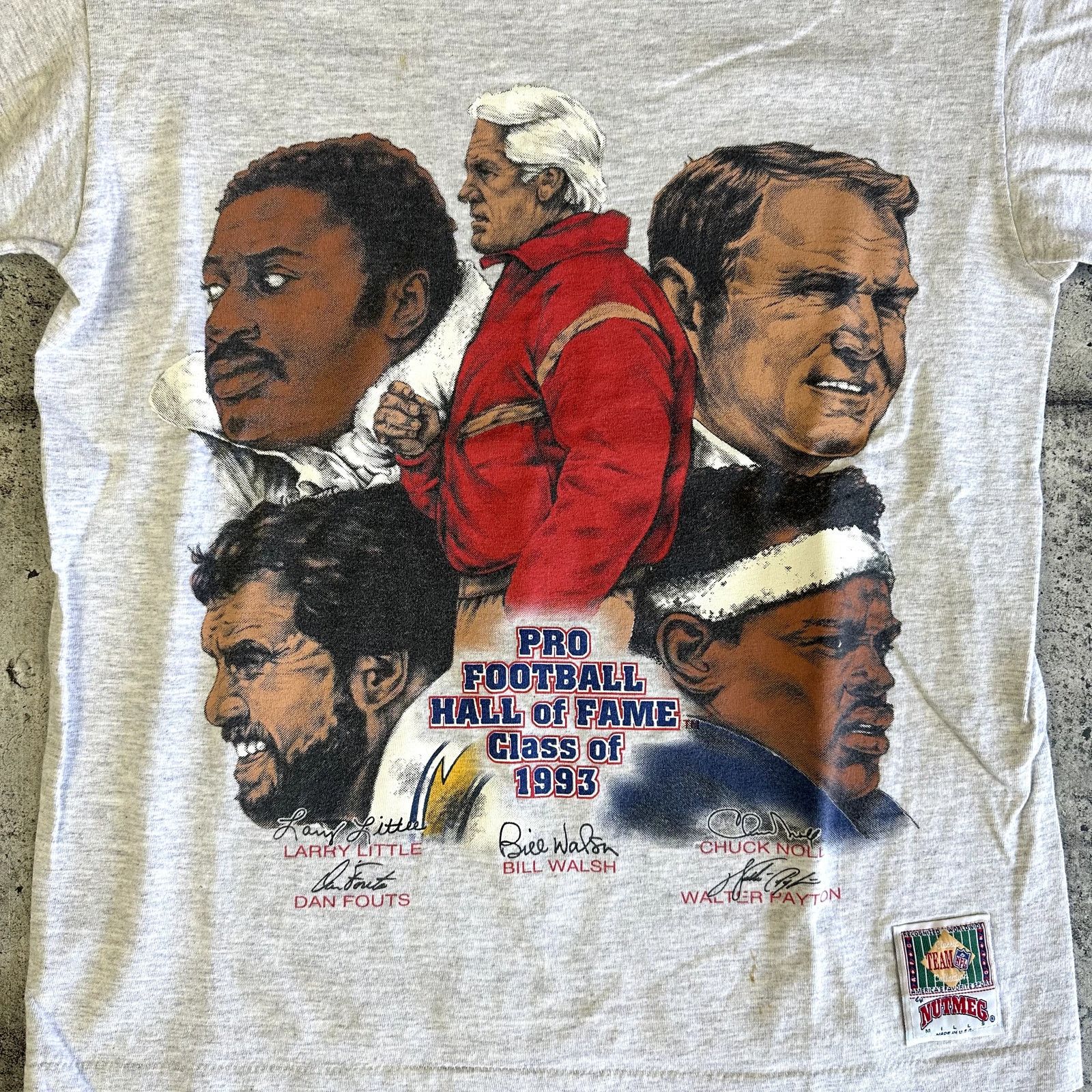 Nutmeg Vintage Pro Football Hall of Fame Shirt 1993 Nutmeg Size US M / EU 48-50 / 2 - 2 Thumbnail