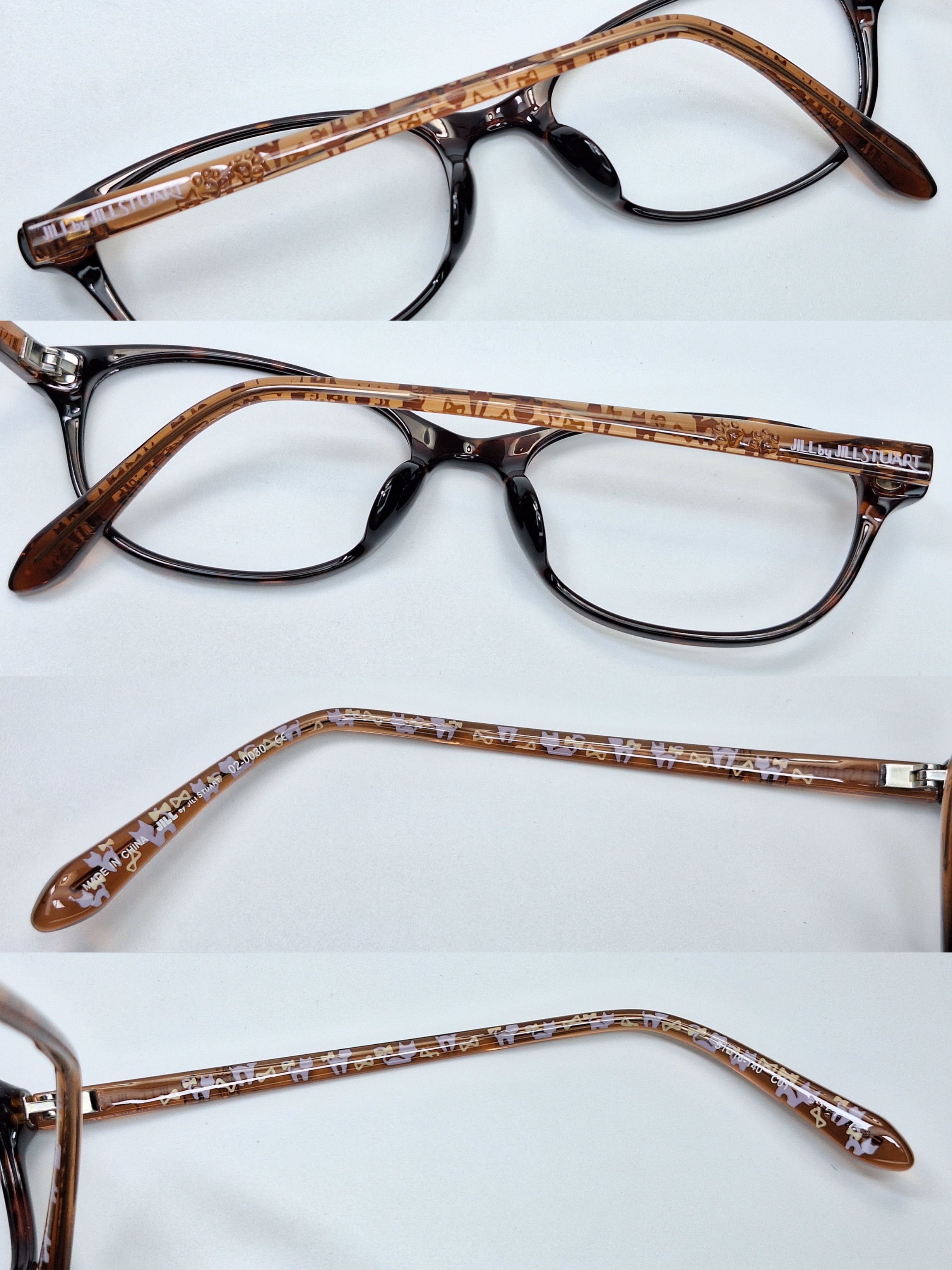 Jil Stuart Jill by Jillstuart 02-0030 Tortoise Eyeglass Frame Y2K Size ONE SIZE - 5 Thumbnail