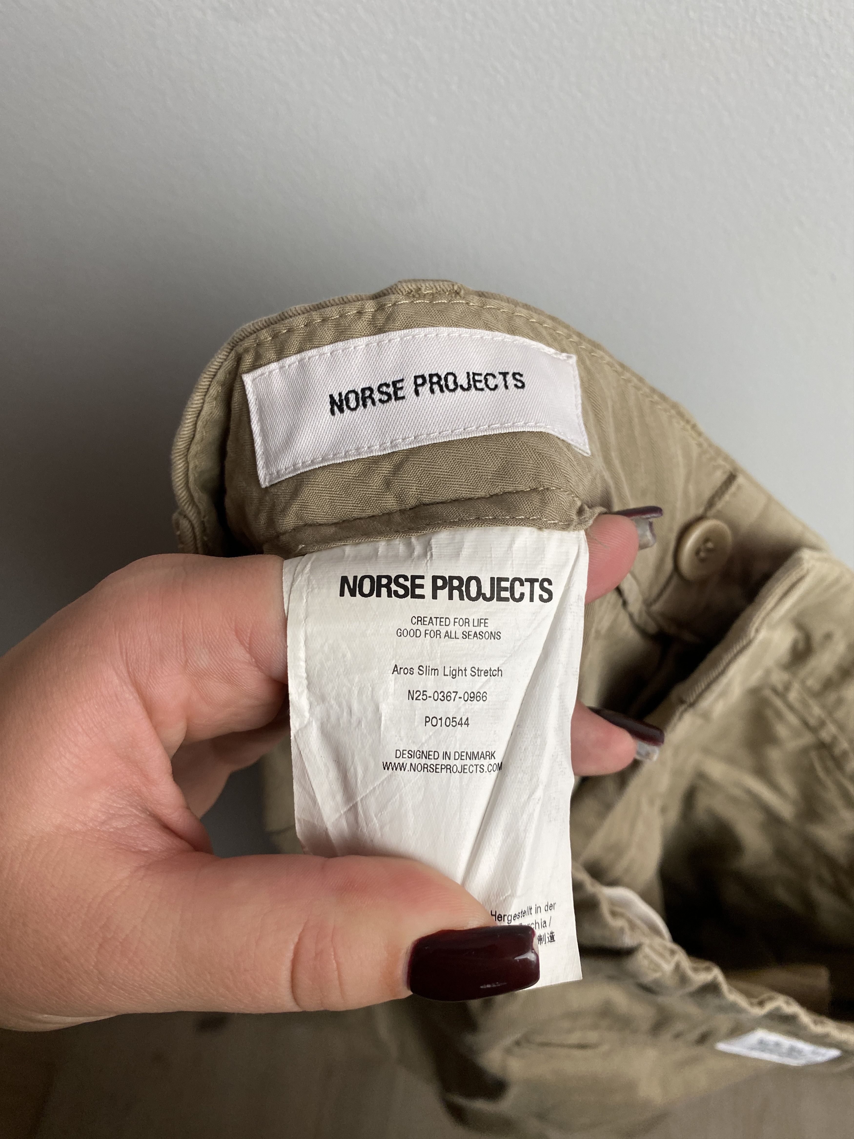 Norse Projects Norse Projects Aros Slim Light Stretch casual pants Size US 30 / EU 46 - 6 Thumbnail