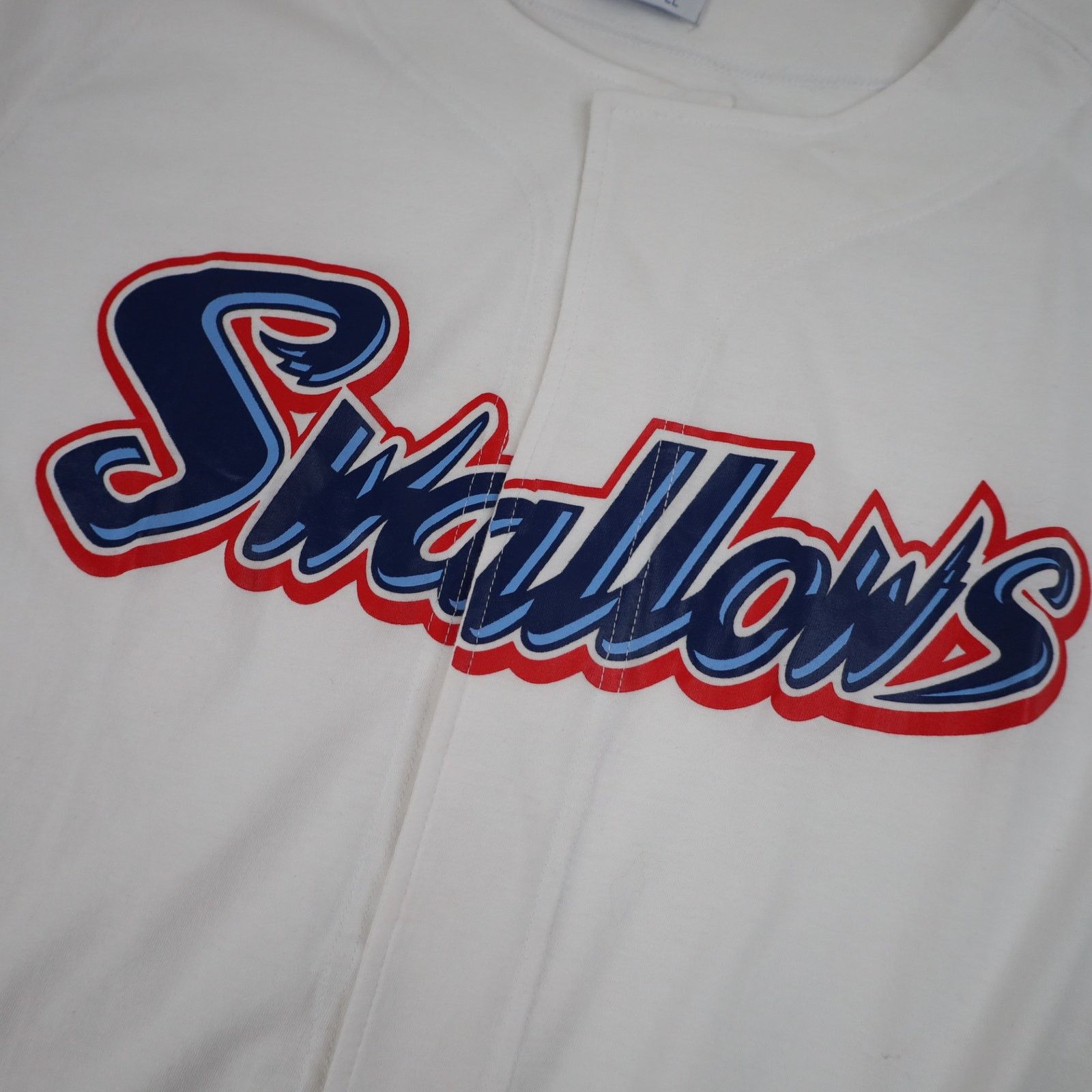 Vintage Vintage Tokyo Yakult Swallows Baseball Jersey Size US L / EU 52-54 / 3 - 6 Thumbnail