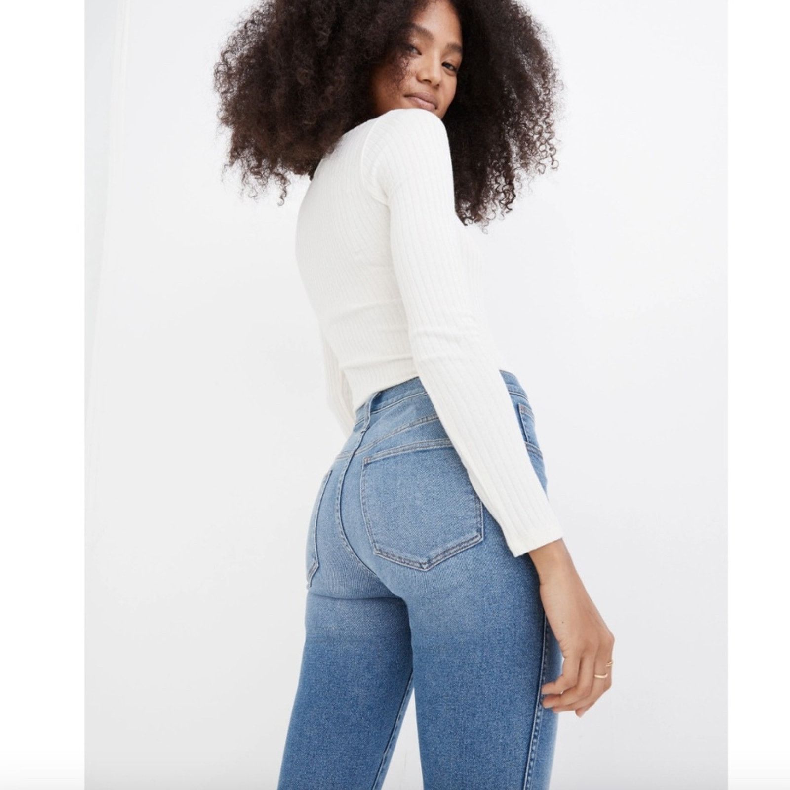 Madewell Madewell Women's 10" High-Rise Skinny Jeans - 26 Size 26" / US 2 / IT 38 - 3 Thumbnail