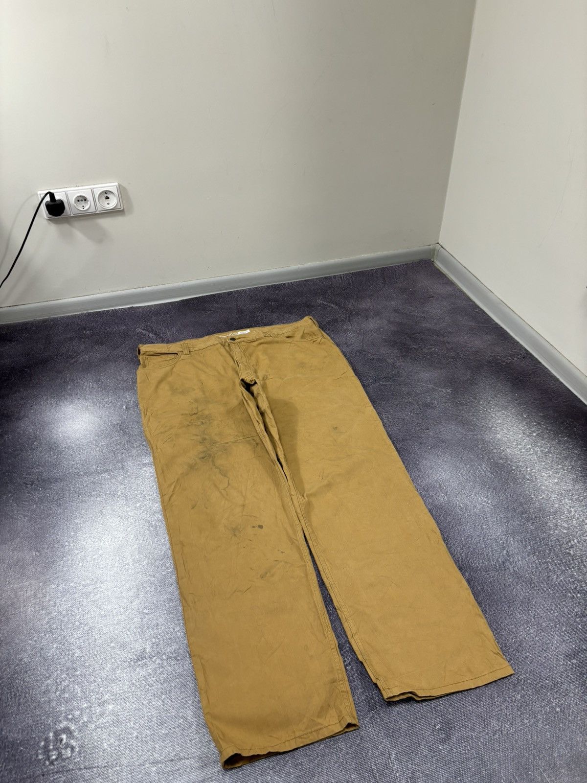 Carhartt Vintage Carhartt USA Canvas Work Relaxed Fit Baggy Pants Size US 42 / EU 58 - 9 Thumbnail