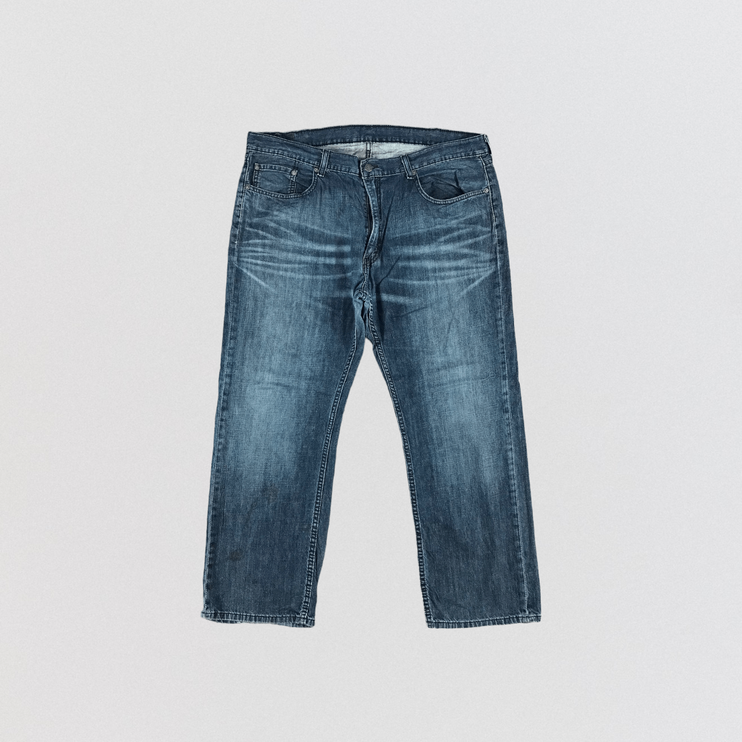 Image of Blue Wash Levis 559 Jeans-Jm2826, Men's (Size 41)